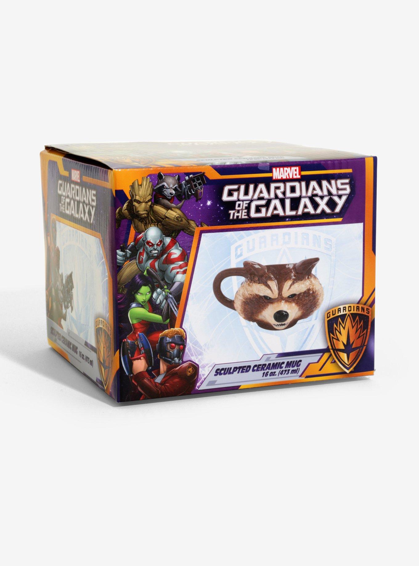Marvel Guardians Of The Galaxy Rocket Raccoon Sculpted Ceramic Mug, , alternate