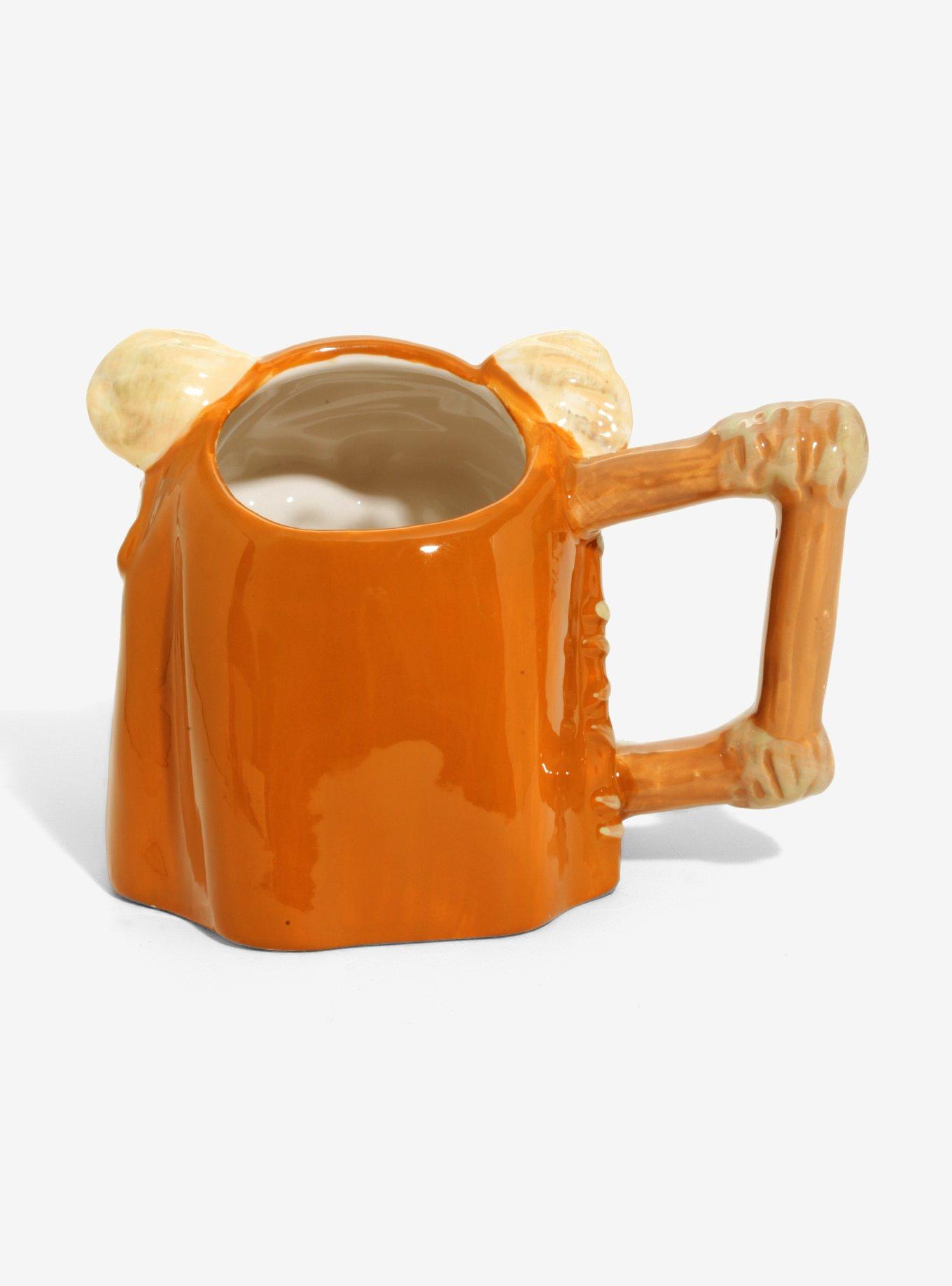 Star Wars Ewok Sculpted Ceramic Mug, , alternate