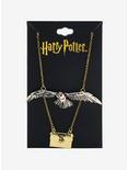 Harry Potter Hedwig Hogwarts Letter Necklace, , alternate