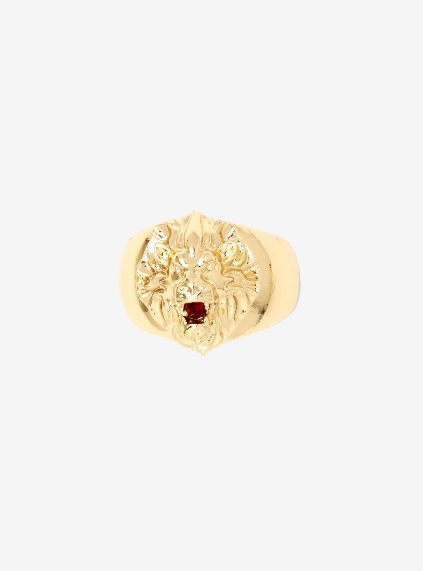 Harry Potter Gryffindor House Signet Ring, , alternate