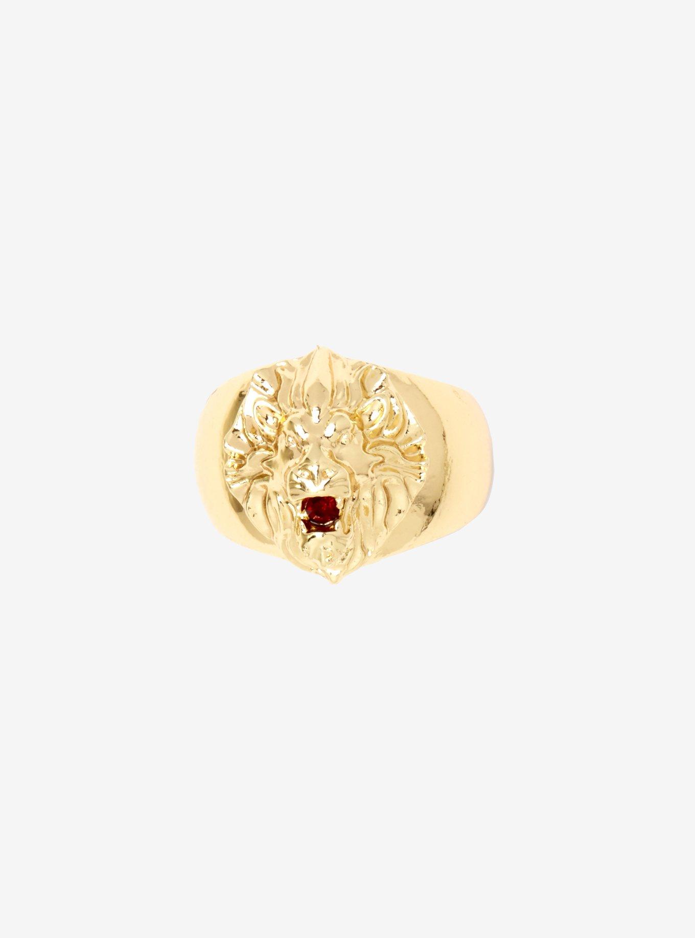 Harry Potter Gryffindor House Signet Ring, , alternate