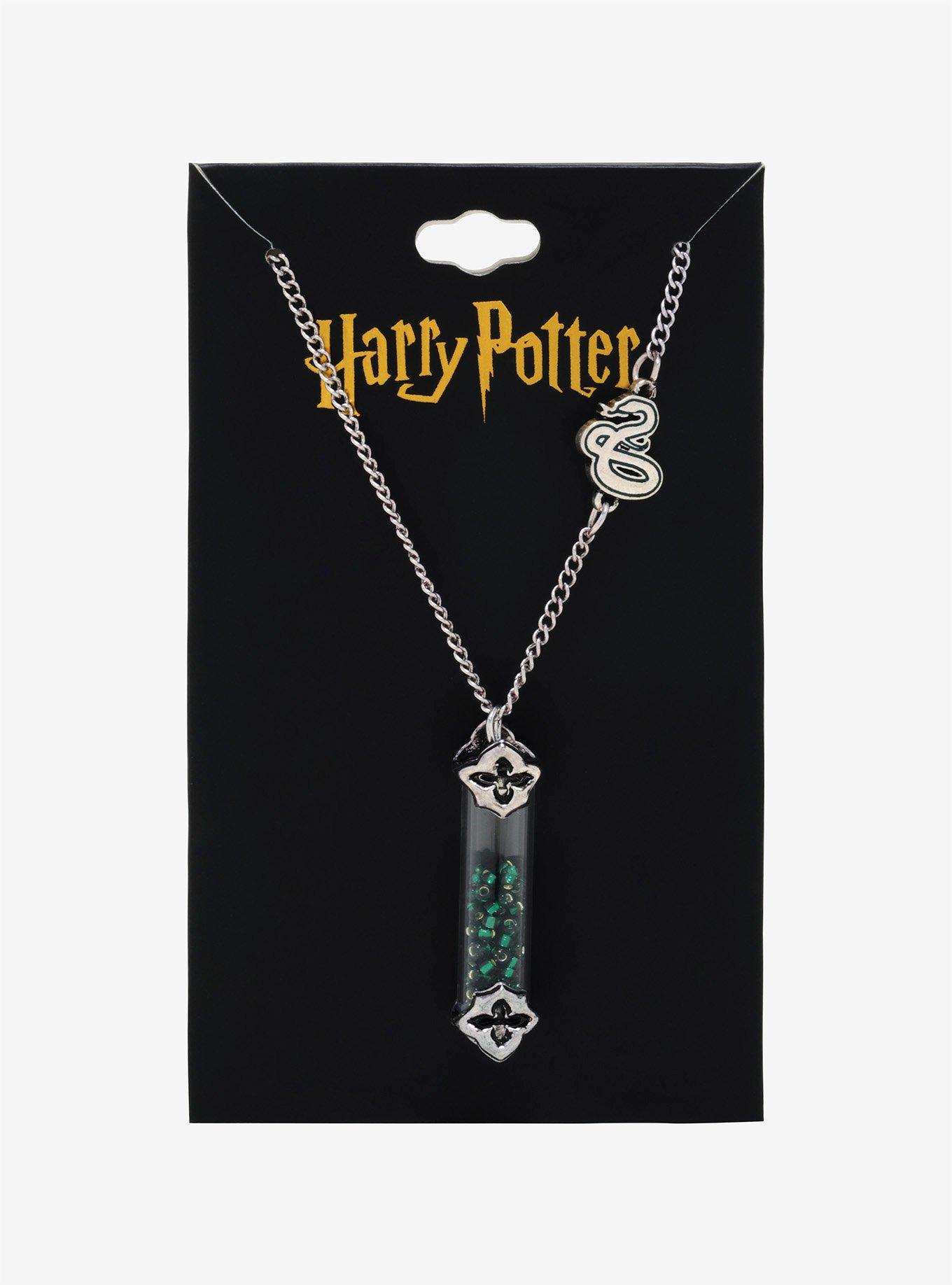 Harry Potter Slytherin House Points Necklace, , alternate
