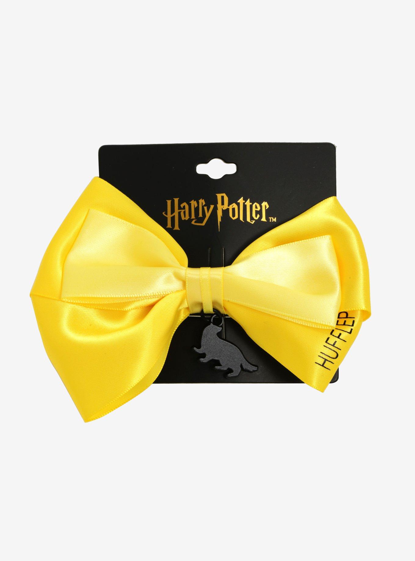 Harry Potter Hufflepuff Monochromatic Hair Bow, , alternate