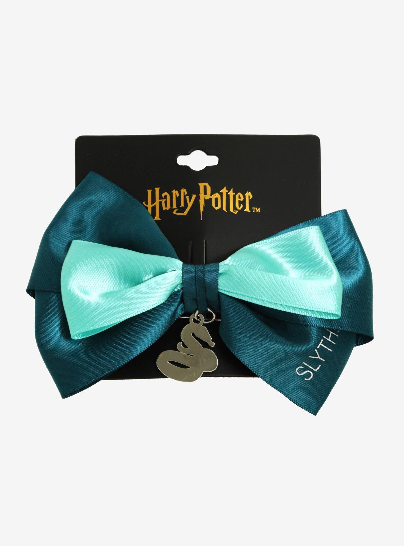 Harry Potter Slytherin Monochromatic Hair Bow, , alternate