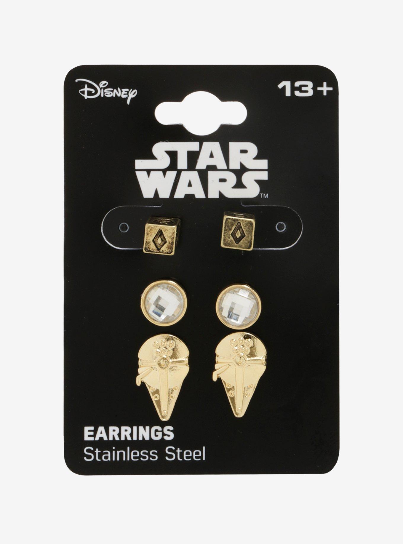 Star Wars Millennium Falcon Dice Earring Set, , alternate