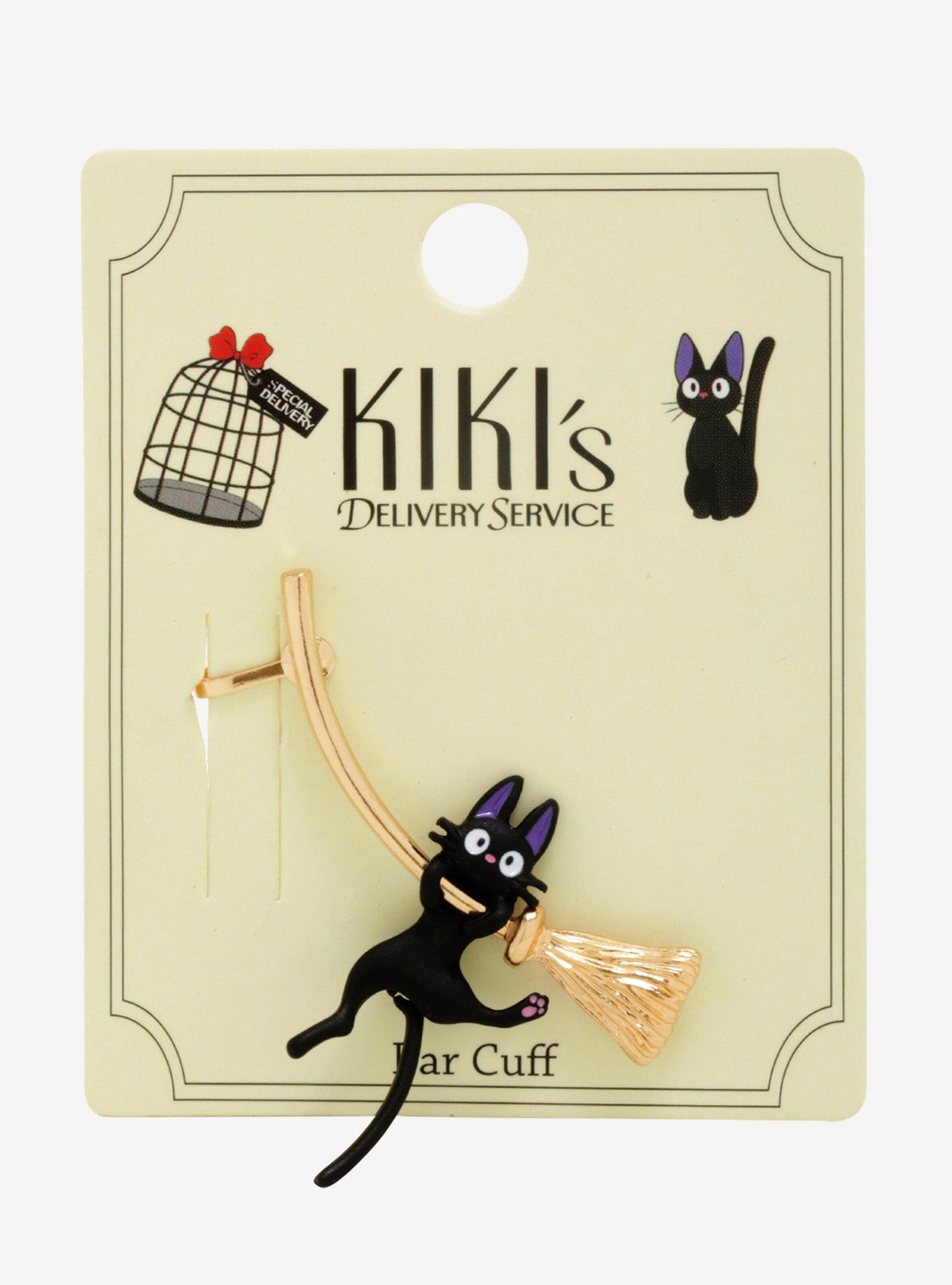 Her Universe Studio Ghibli Kiki's Delivery Service Jiji Ear Cuff, , alternate