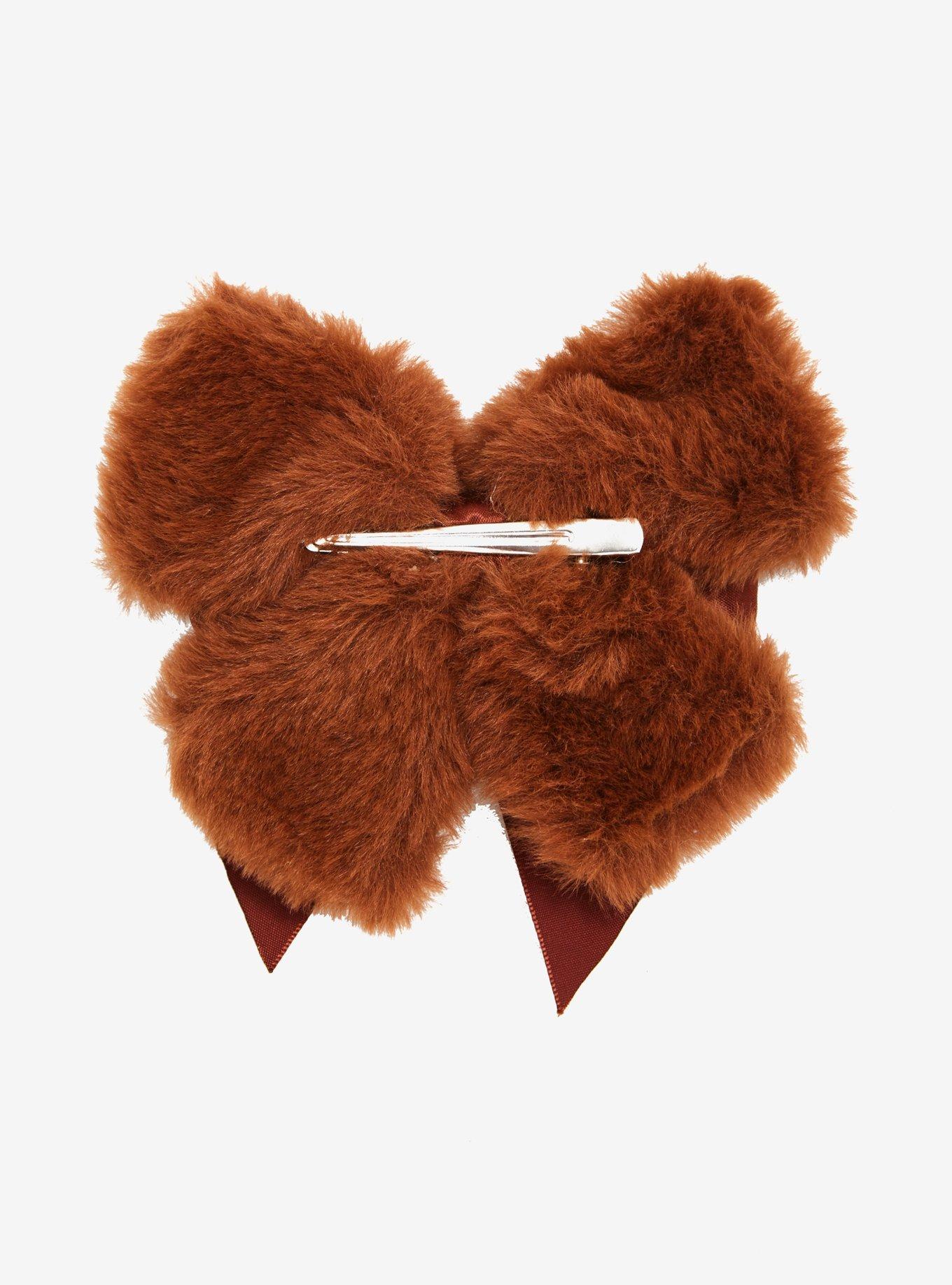 Star Wars Chewbacca Fuzzy Cosplay Hair Bow, , alternate