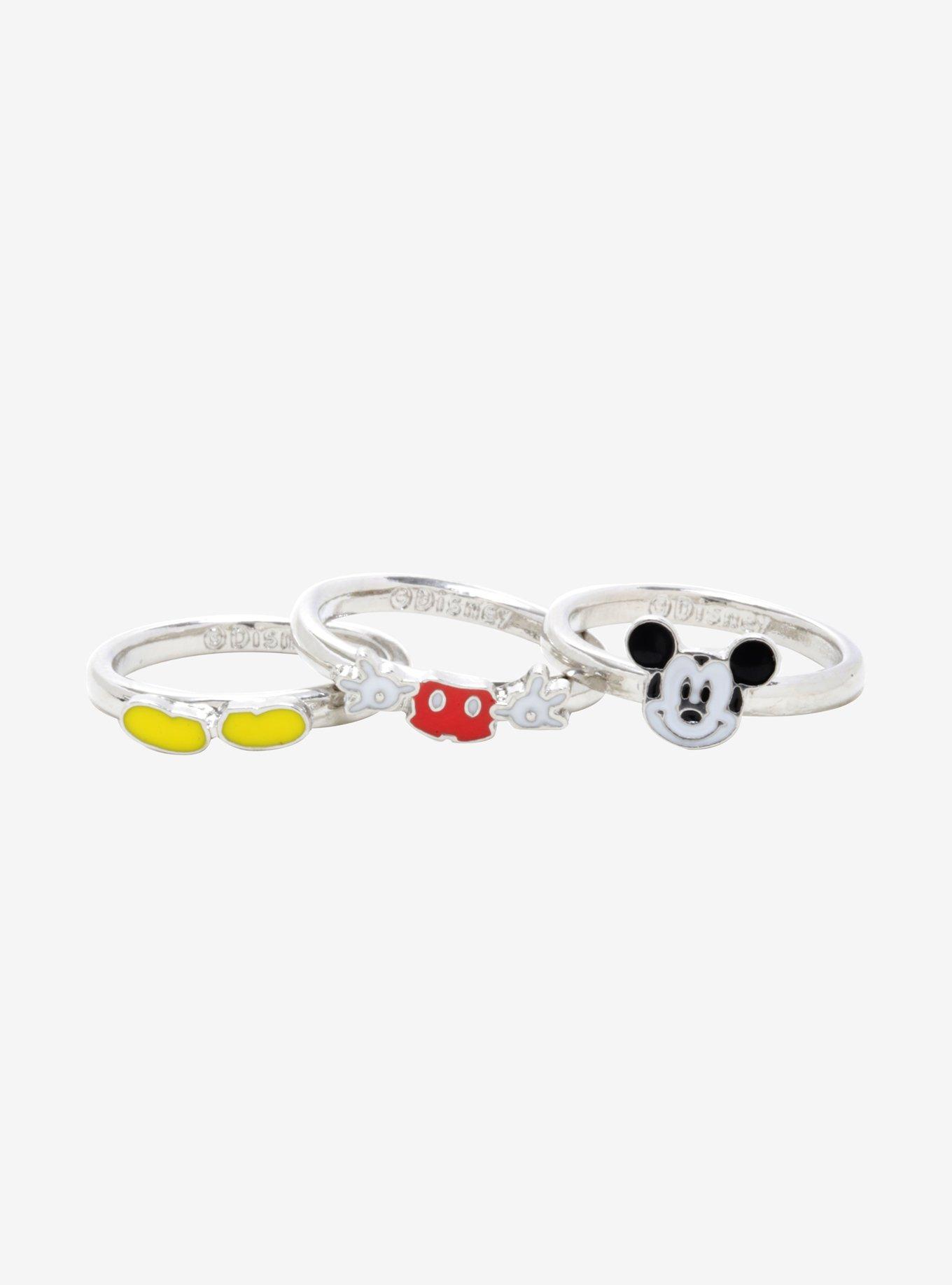 Disney Mickey Mouse Stackable Ring Set, , alternate