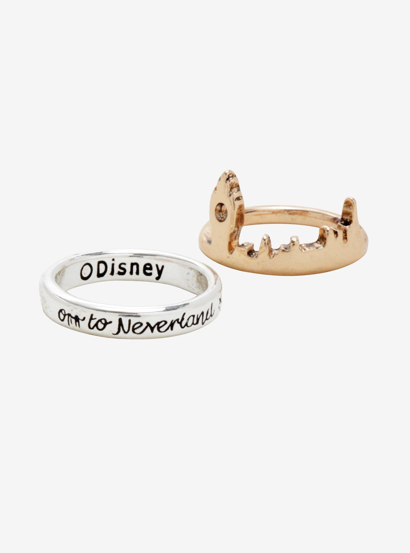 Disney Peter Pan Off To Never Land Ring Set, , alternate