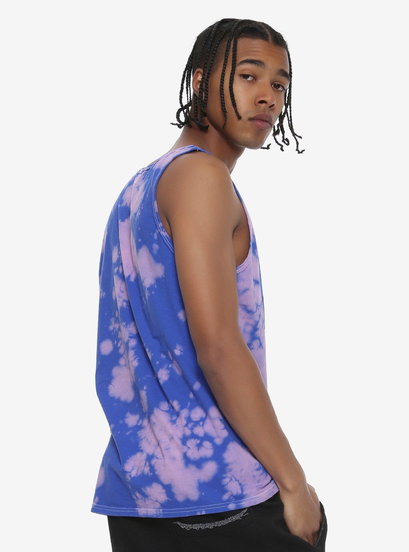 Jurassic Park Logo Tie Dye Tank Top, , alternate