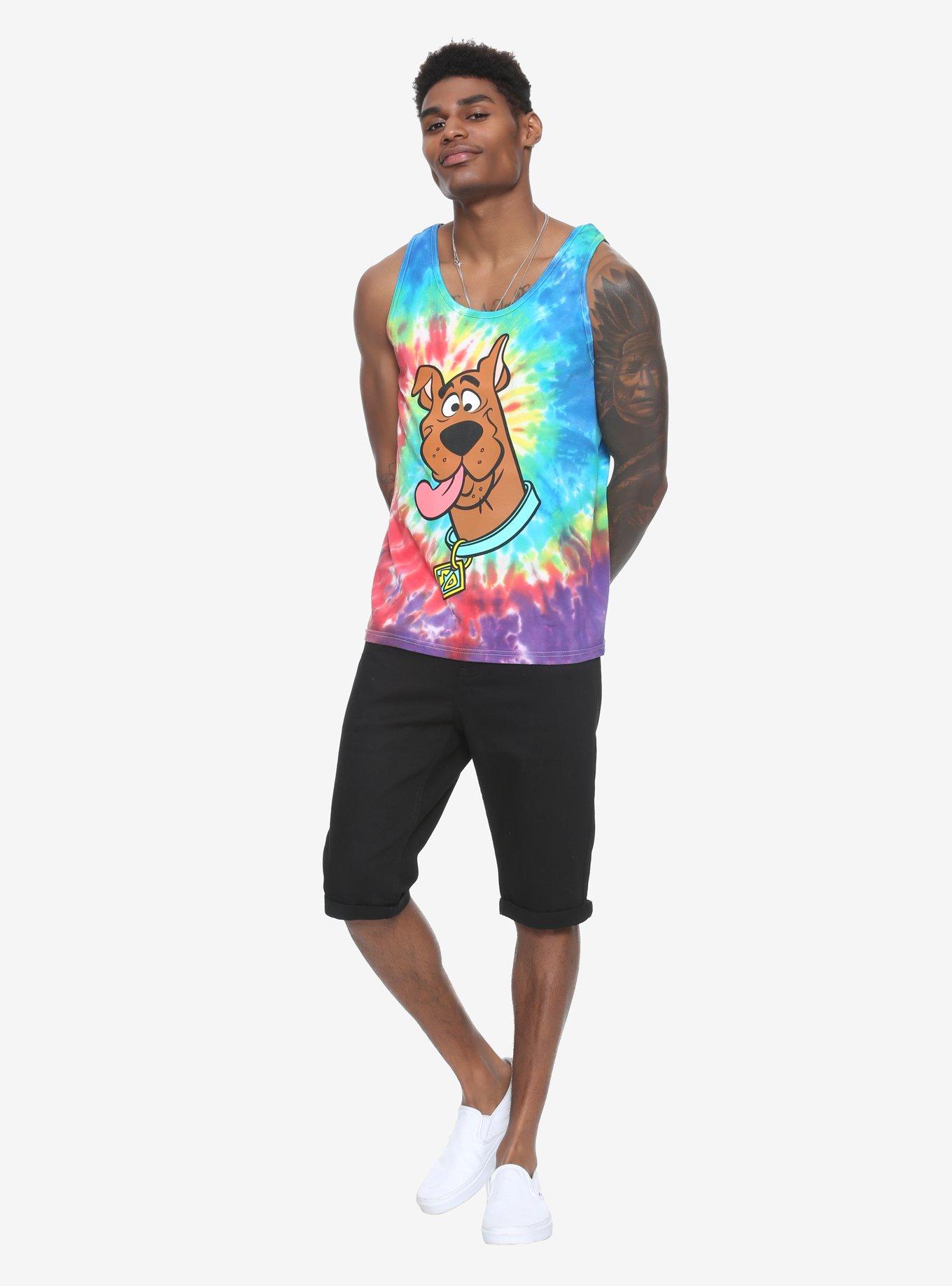 Scooby-Doo Tie Dye Tank Top Hot Topic Exclusive, , alternate