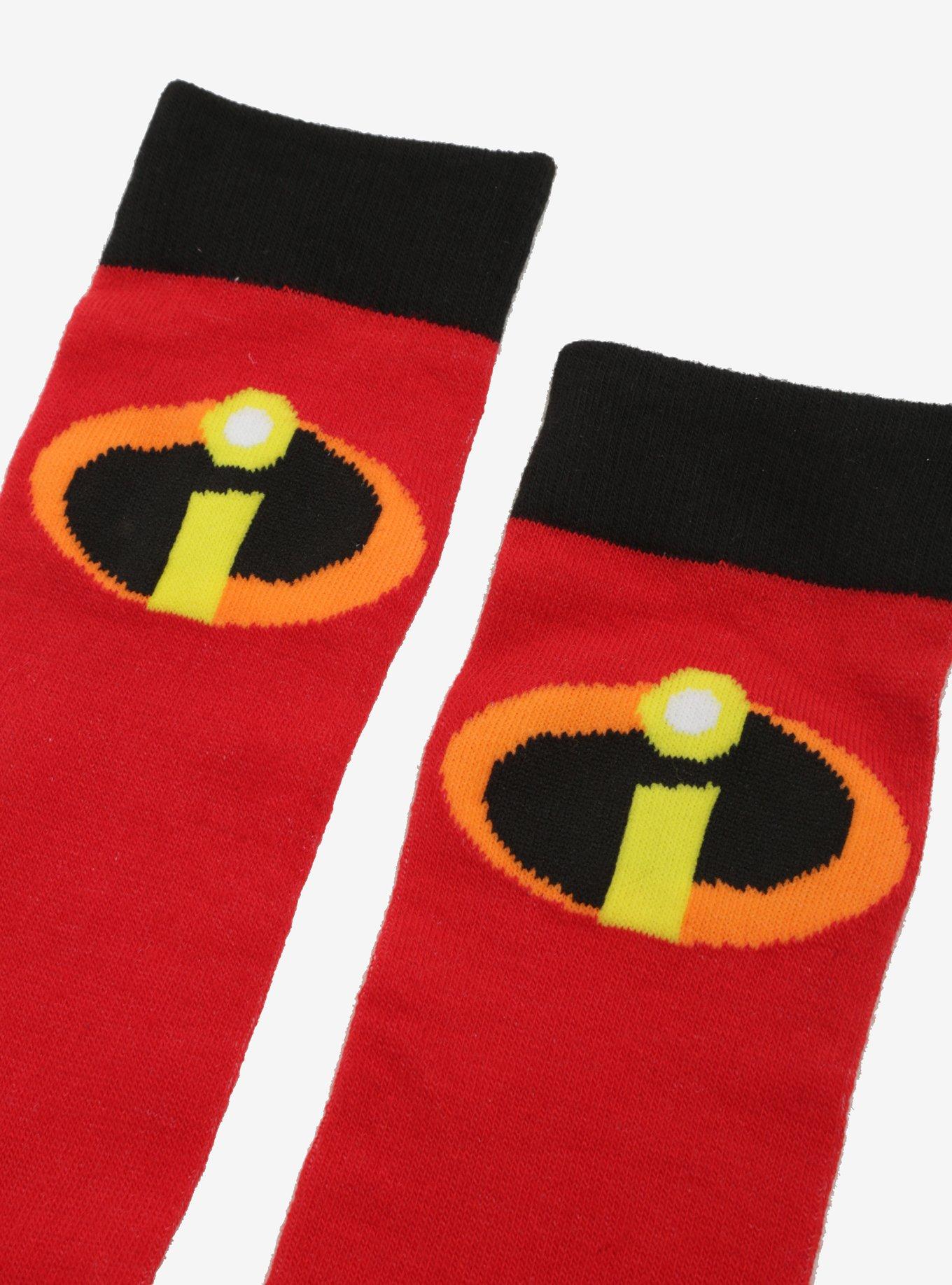Disney Pixar The Incredibles Crew Socks, , alternate