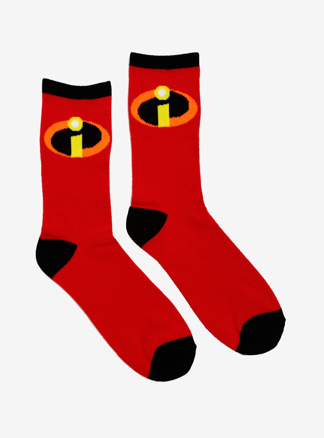 Disney Pixar The Incredibles Crew Womens Socks, , alternate