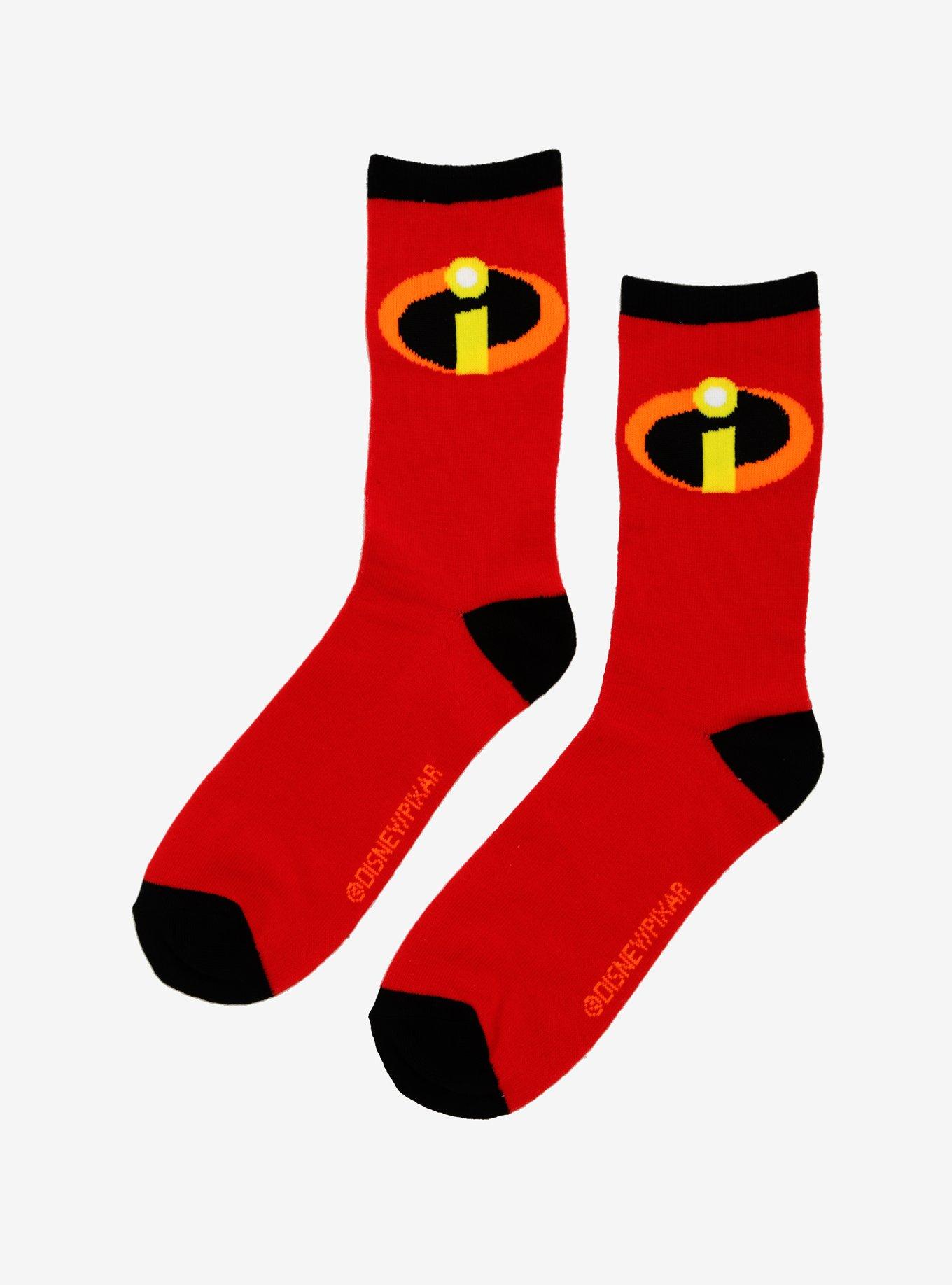 Disney Pixar The Incredibles Crew Womens Socks, , alternate
