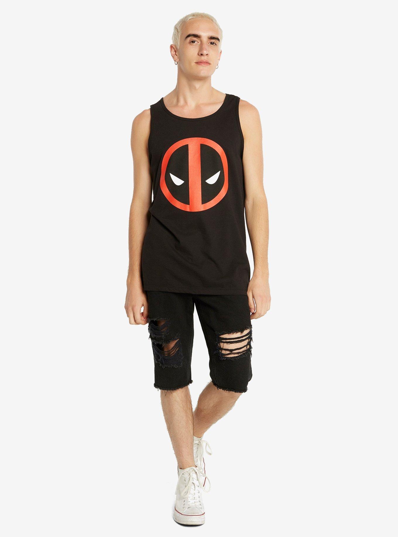 Marvel Deadpool Logo Tank Top, , alternate