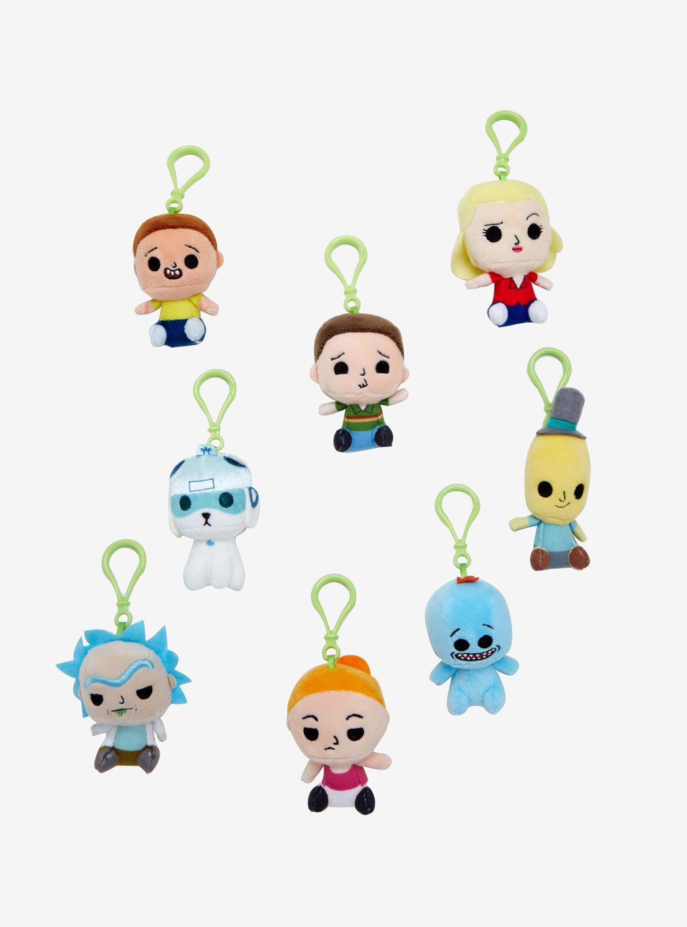 Funko Rick And Morty Mystery Minis Blind Bag Plush Key Chain, , alternate