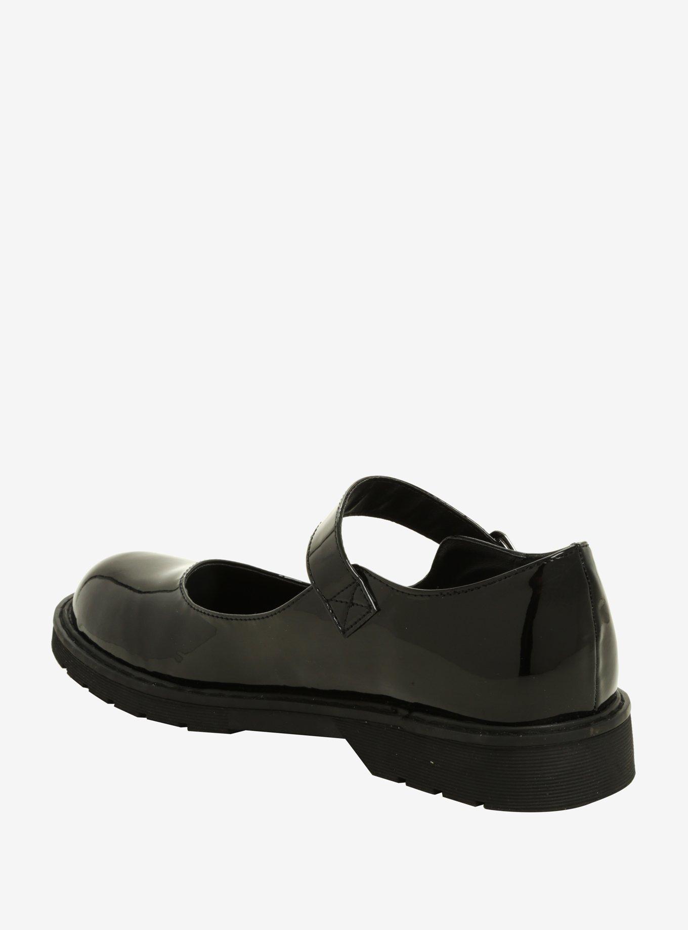 Black Patent Leather Mary Janes, , alternate