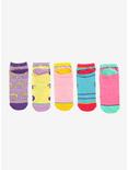 Polly Pocket No-Show Socks 5 Pair, , alternate