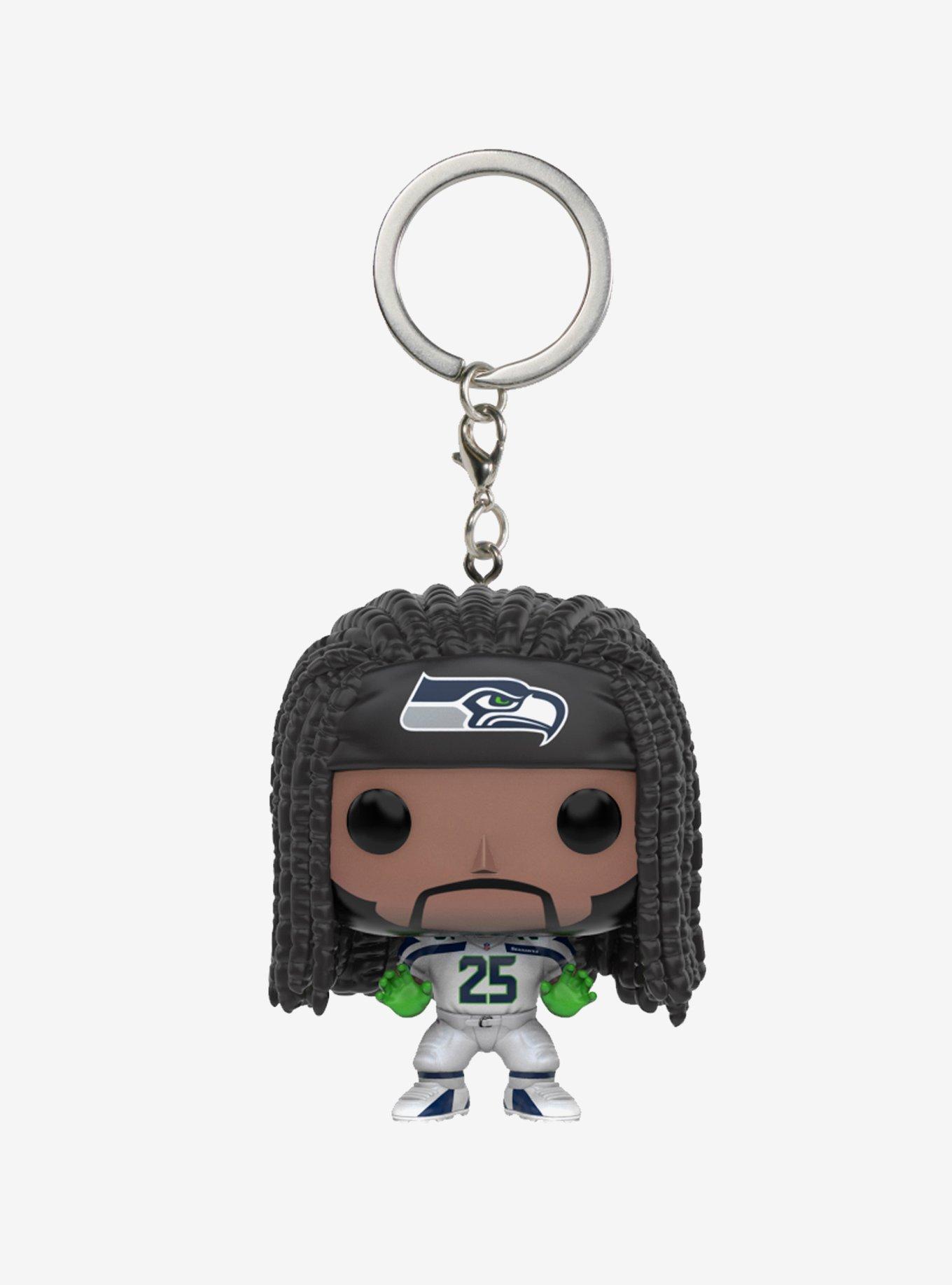 Funko NFL Seahawks Pocket Pop! Richard Sherman Key Chain, , alternate