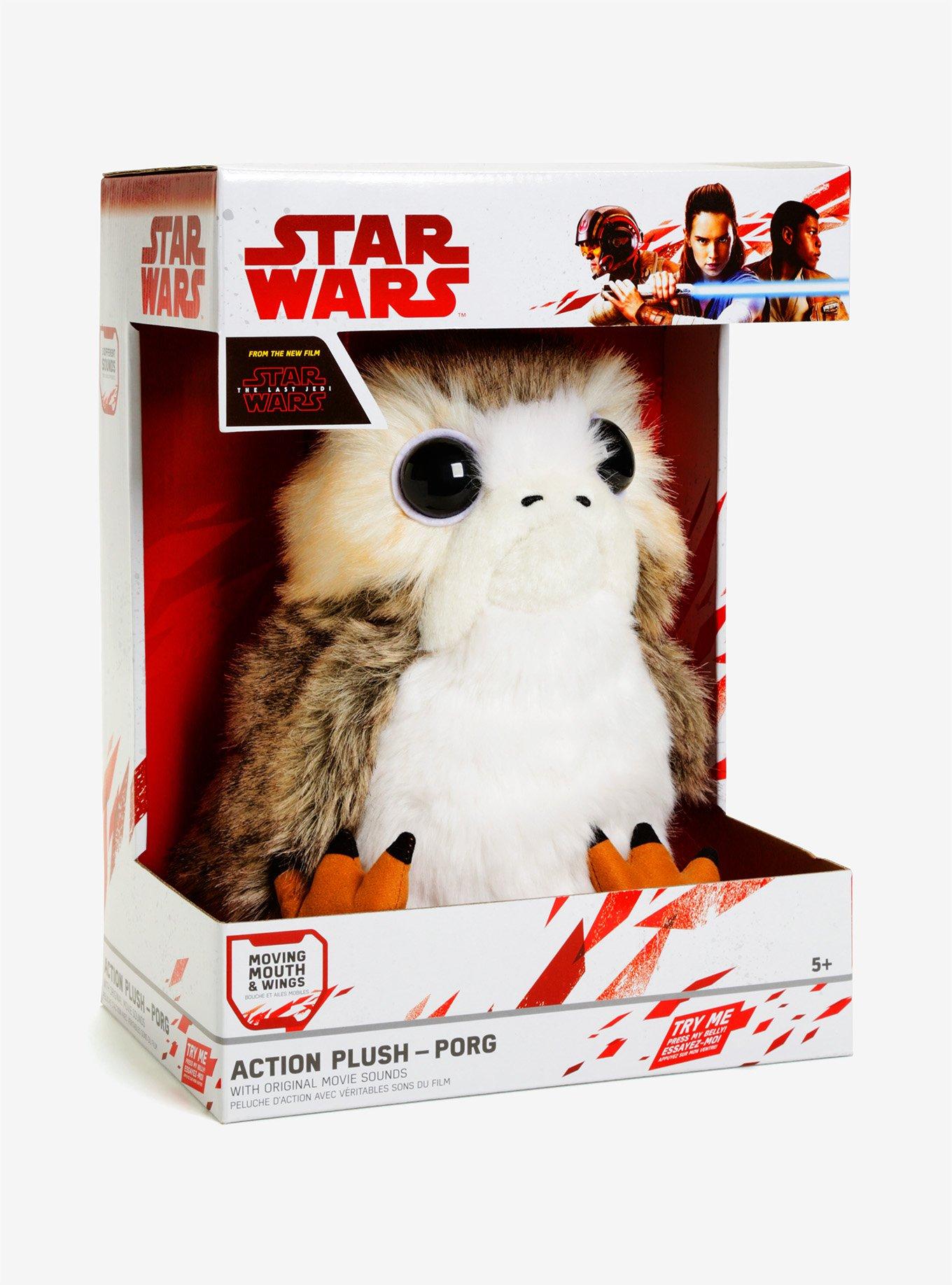 Star Wars: The Last Jedi Porg Action Plush, , alternate