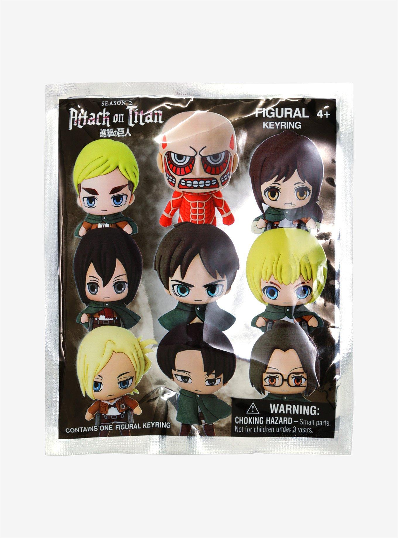 Attack On Titan Season 2 Figural Key Chain Blind Bag, , alternate