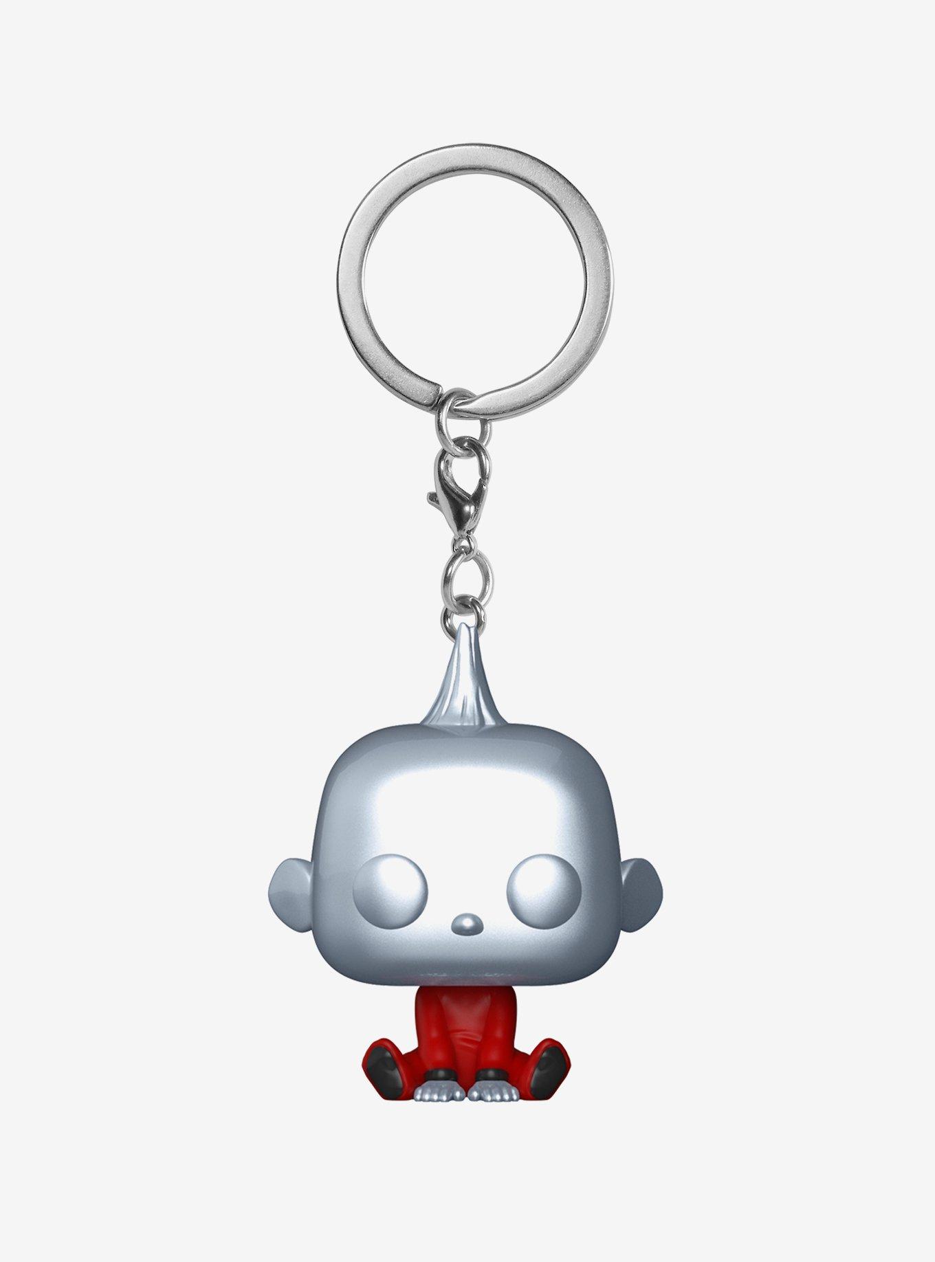 Funko Pocket Pop! Disney Pixar Incredibles 2 Metallic Jack-Jack Vinyl Key Chain Hot Topic Exclusive, , alternate