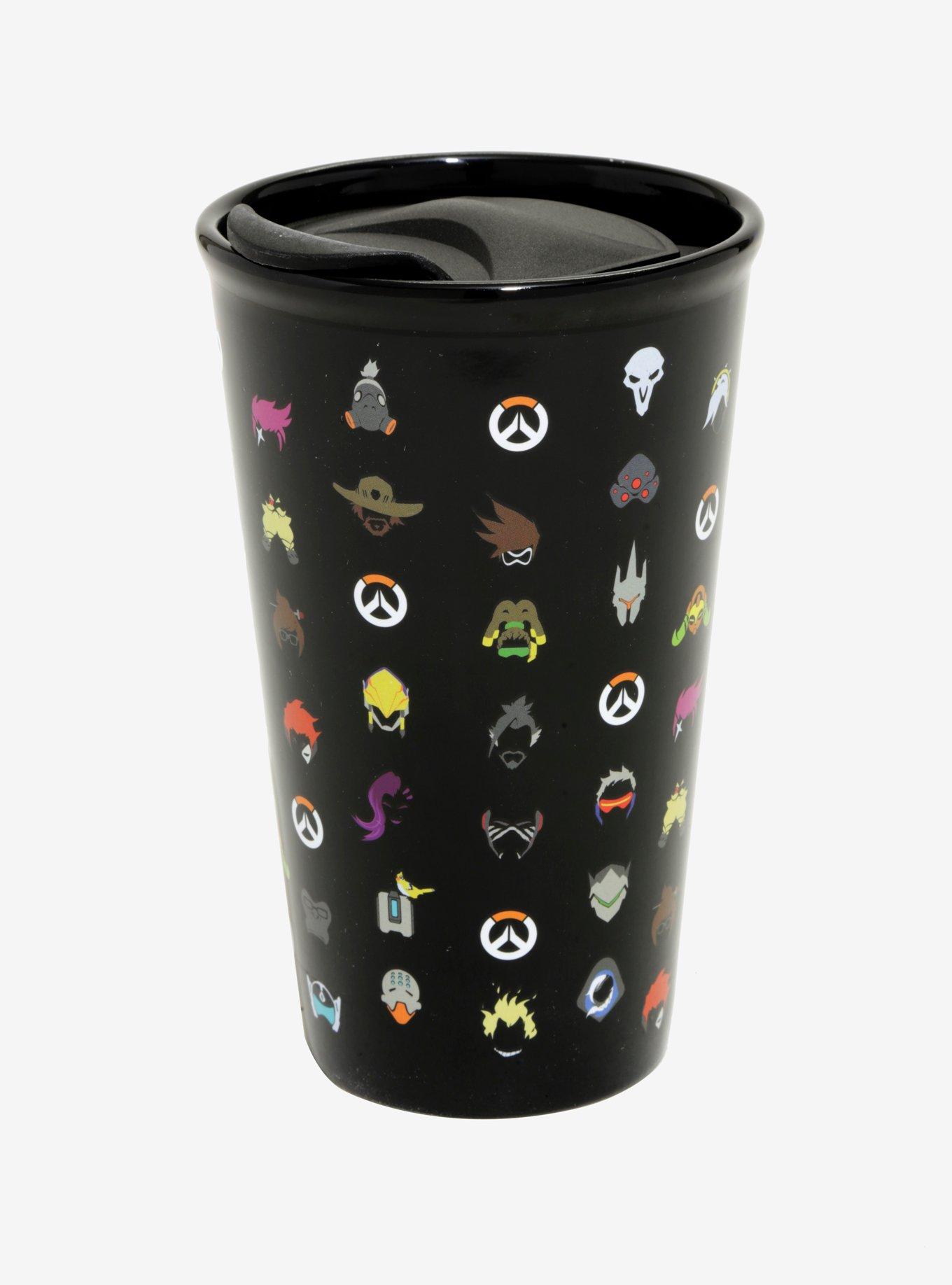Overwatch Logo Travel Mug - BoxLunch Exclusive, , alternate