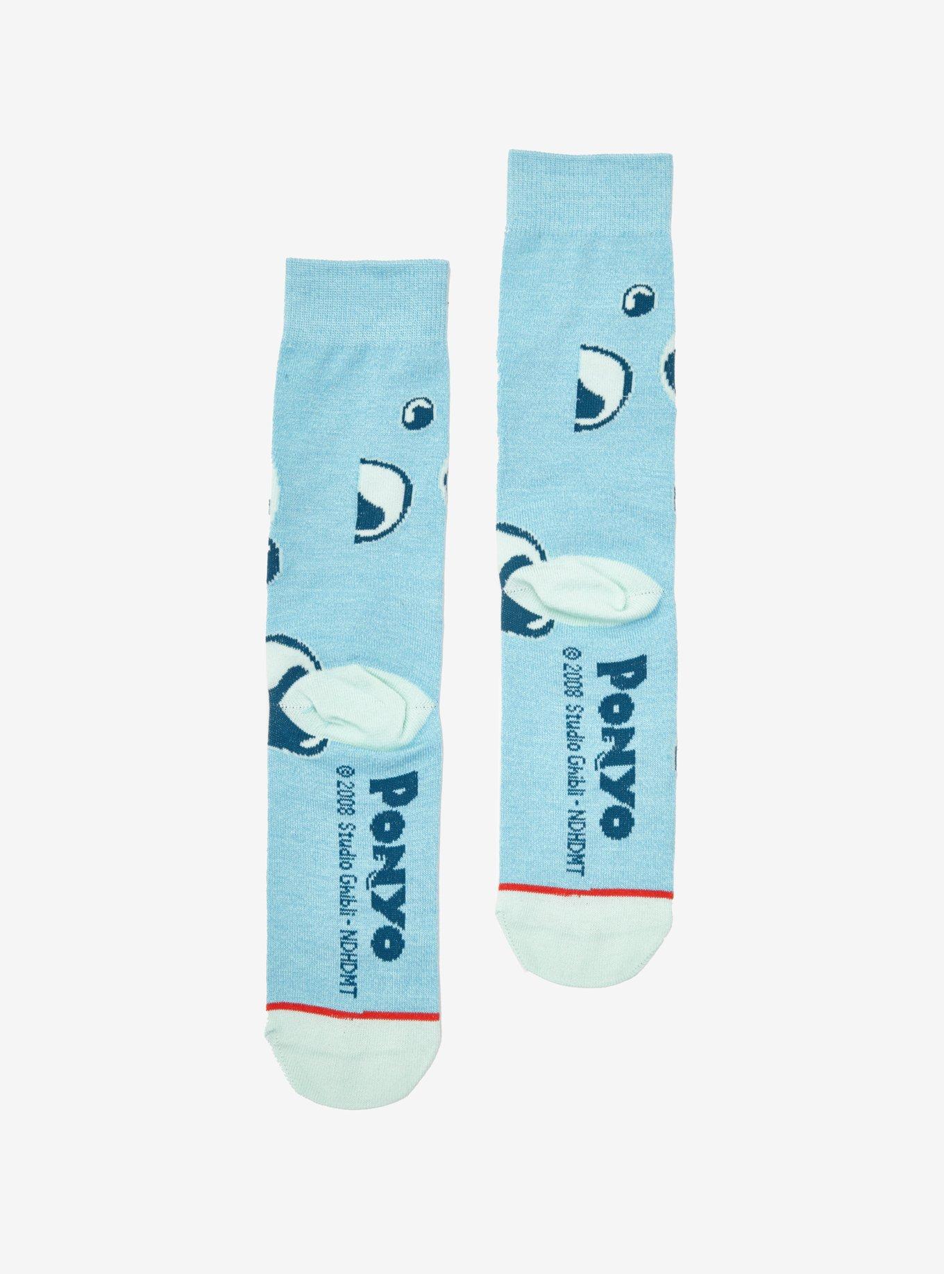 Studio Ghibli Ponyo Bubbles Socks, , alternate