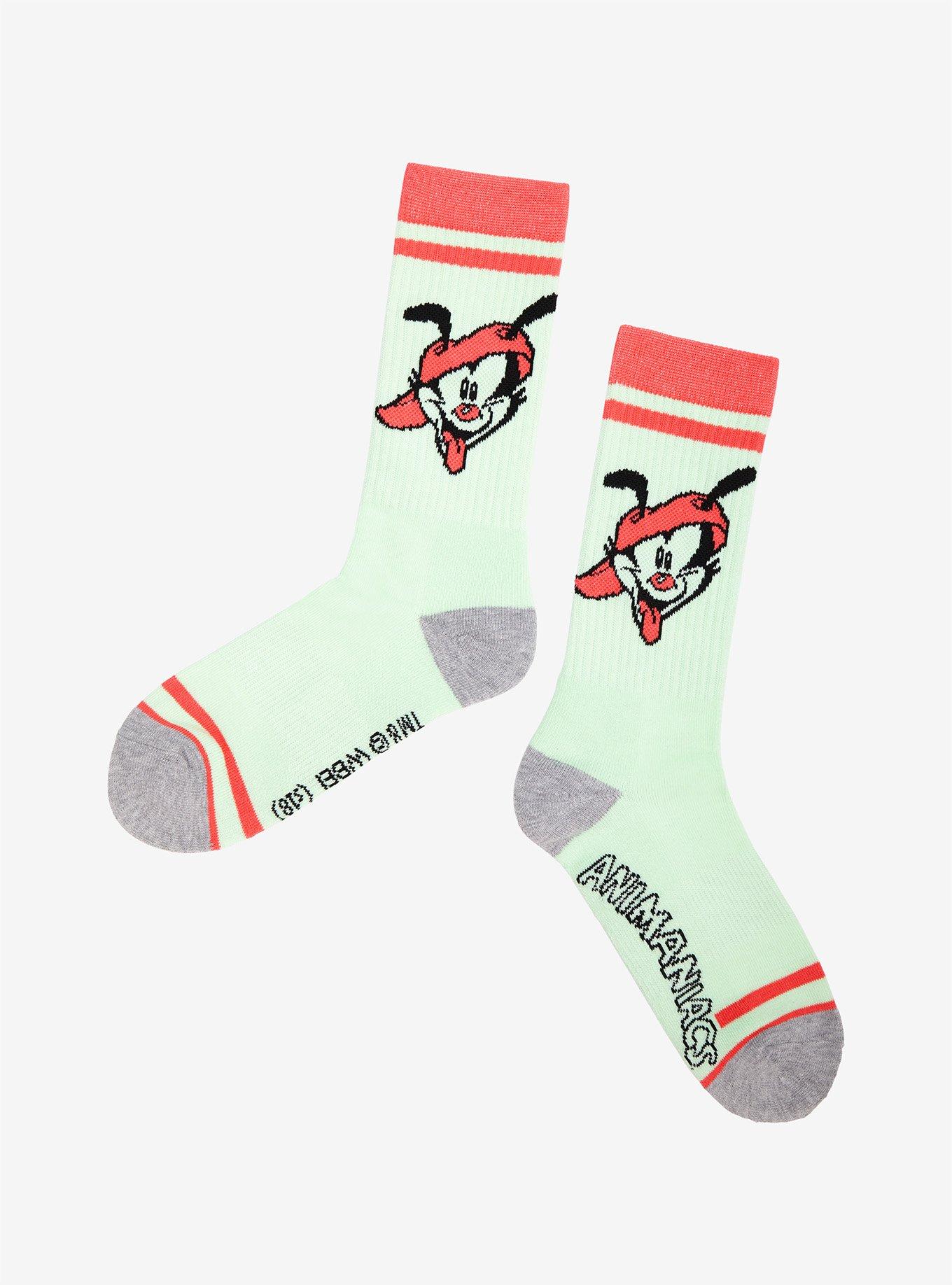 Animaniacs Wakko Pastel Socks - BoxLunch Exclusive, , alternate