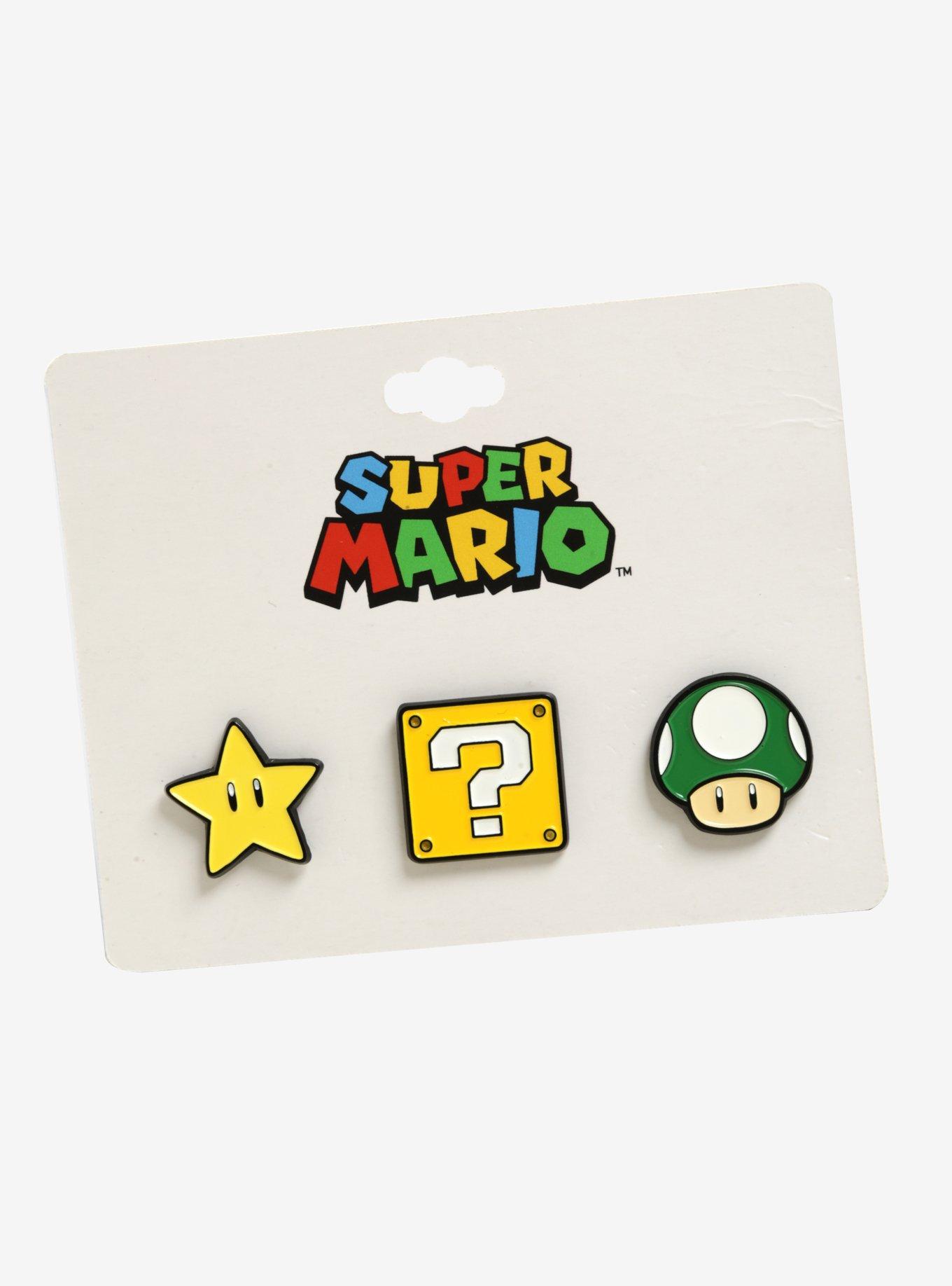 Nintendo Super Mario Bros. Enamel Pin Set | BoxLunch