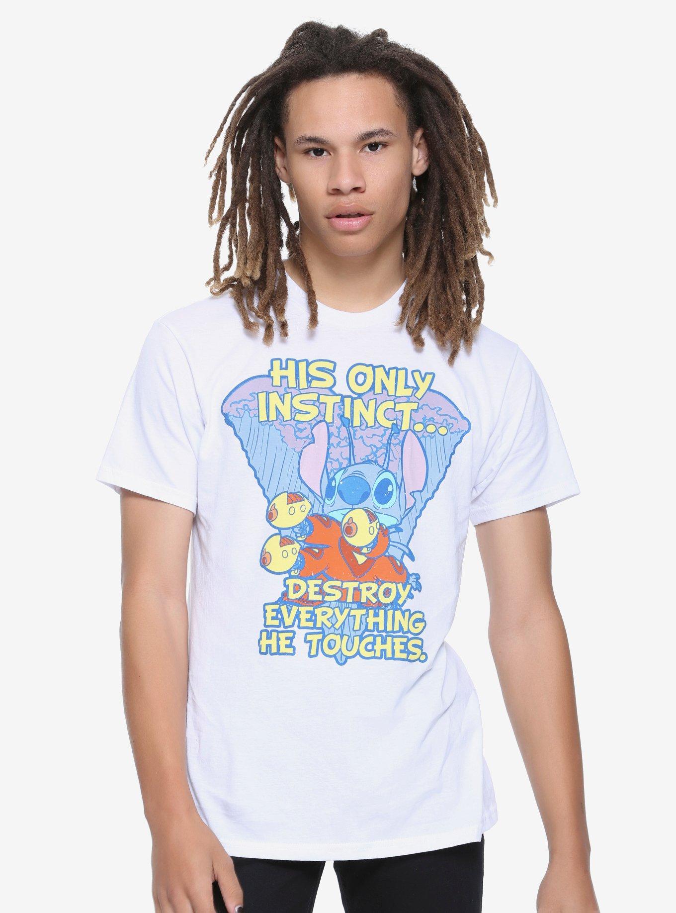 Disney Lilo & Stitch Instinct Destroy T-Shirt, , alternate