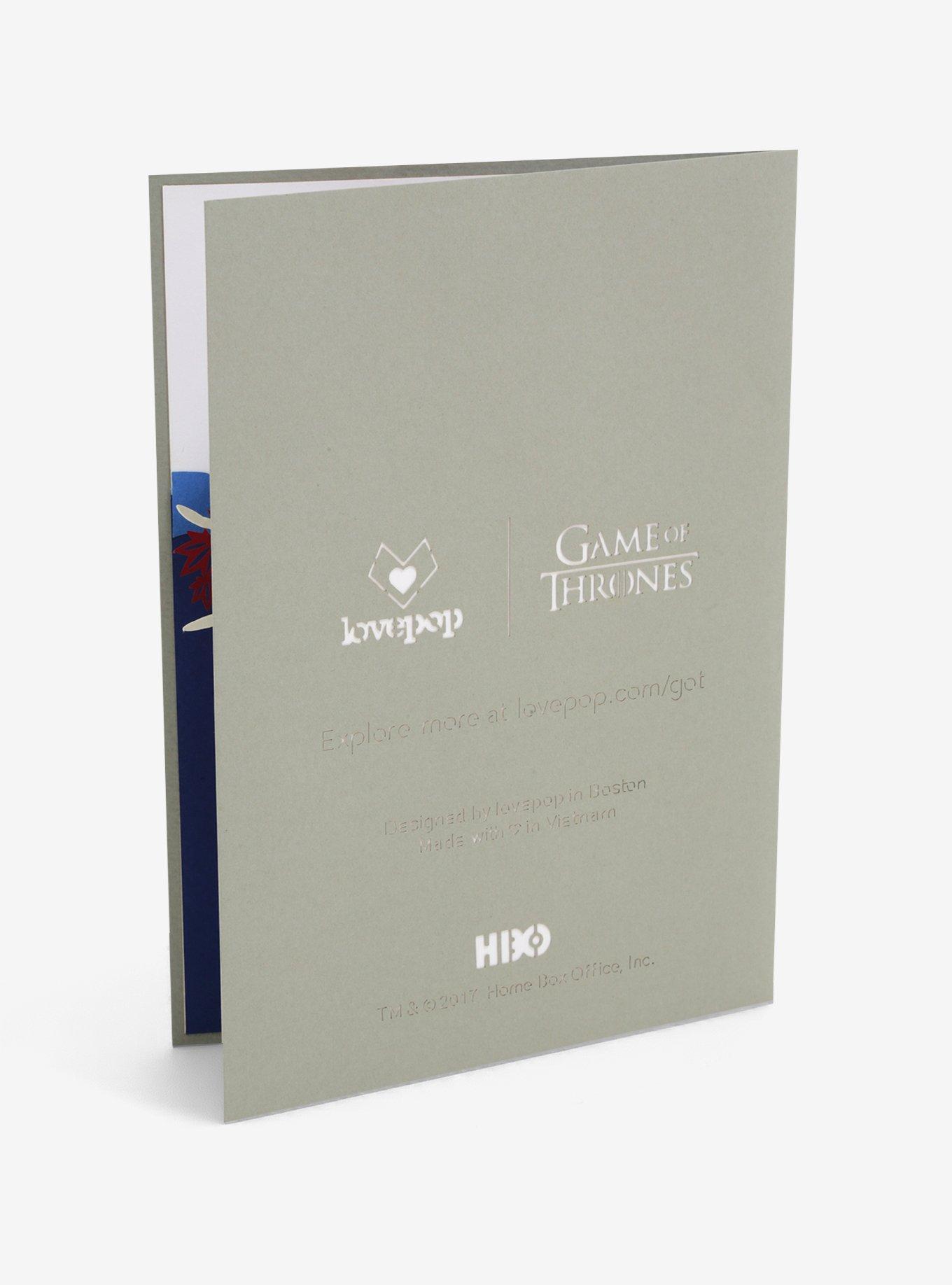 Lovepop Game Of Thrones Weirwood Tree Popup Card, , alternate