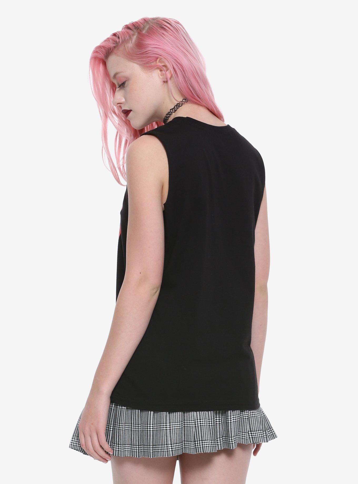 Black Butler Sebastian Contract Symbol Girls Muscle Top, , alternate