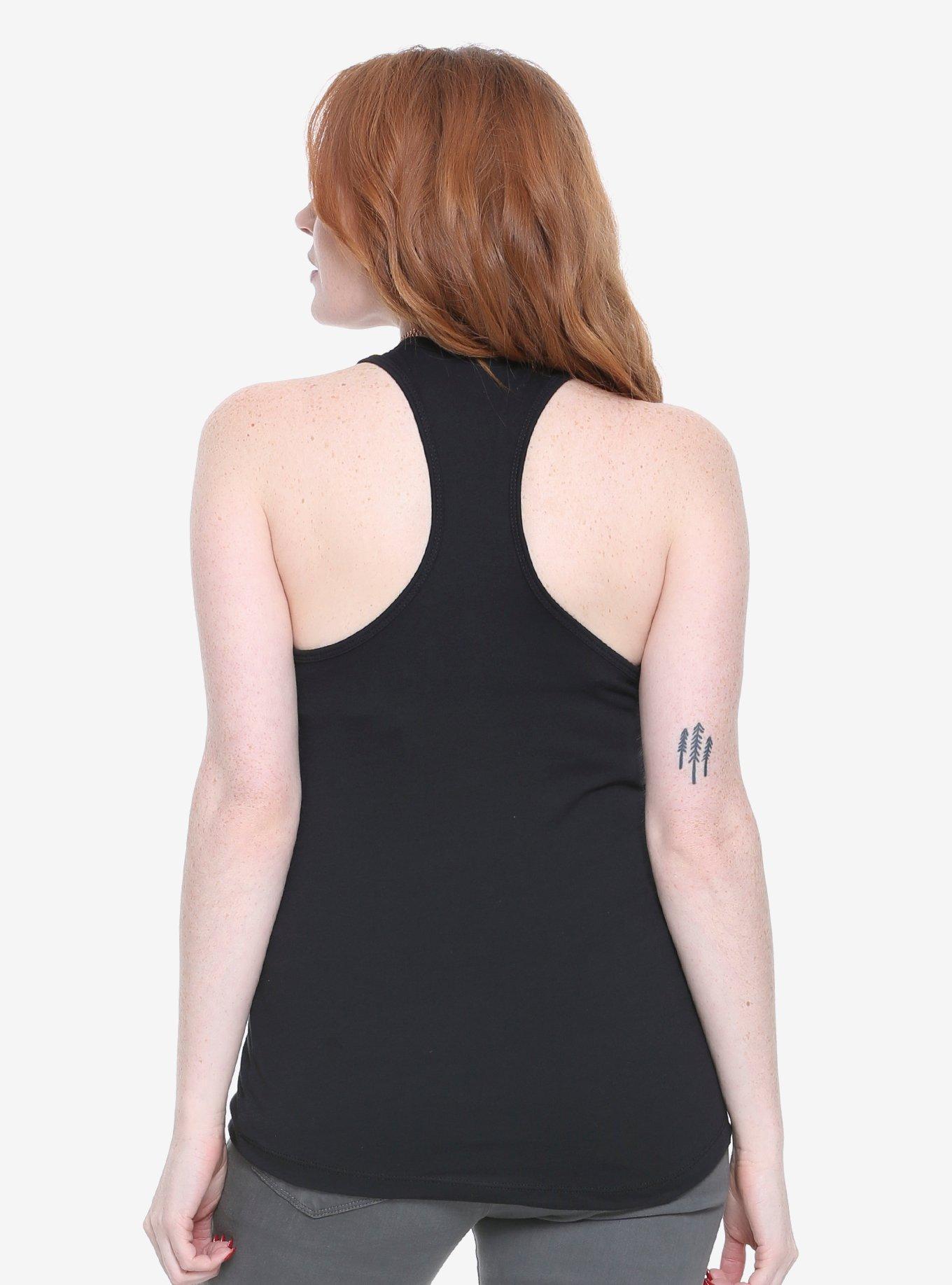 Supernatural Run Like Hellhounds Girls Tank Top, , alternate