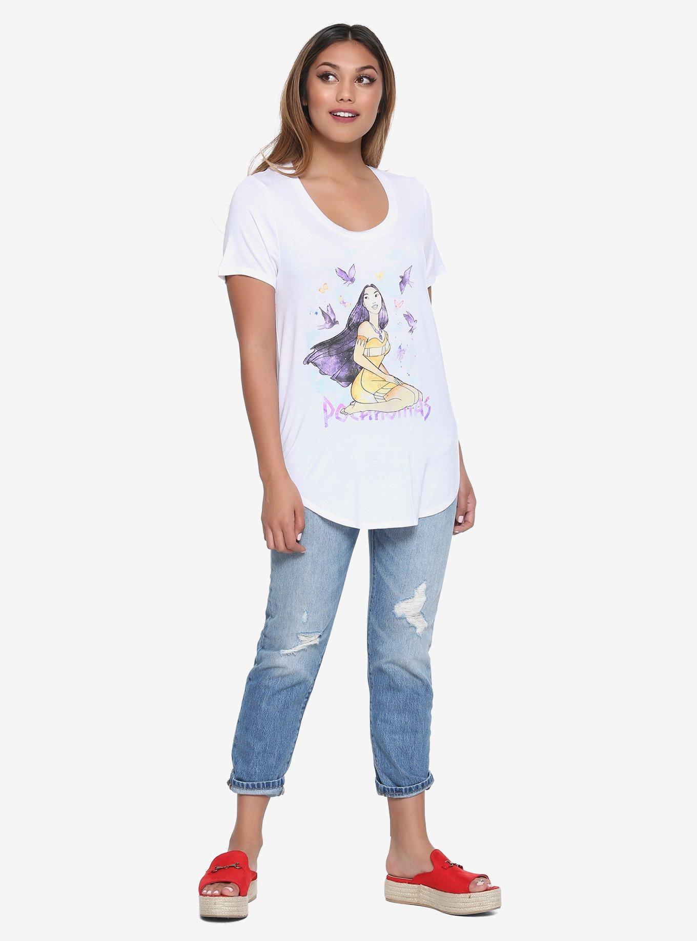 Disney Pocahontas Birds Girls T-Shirt, MULTI, alternate