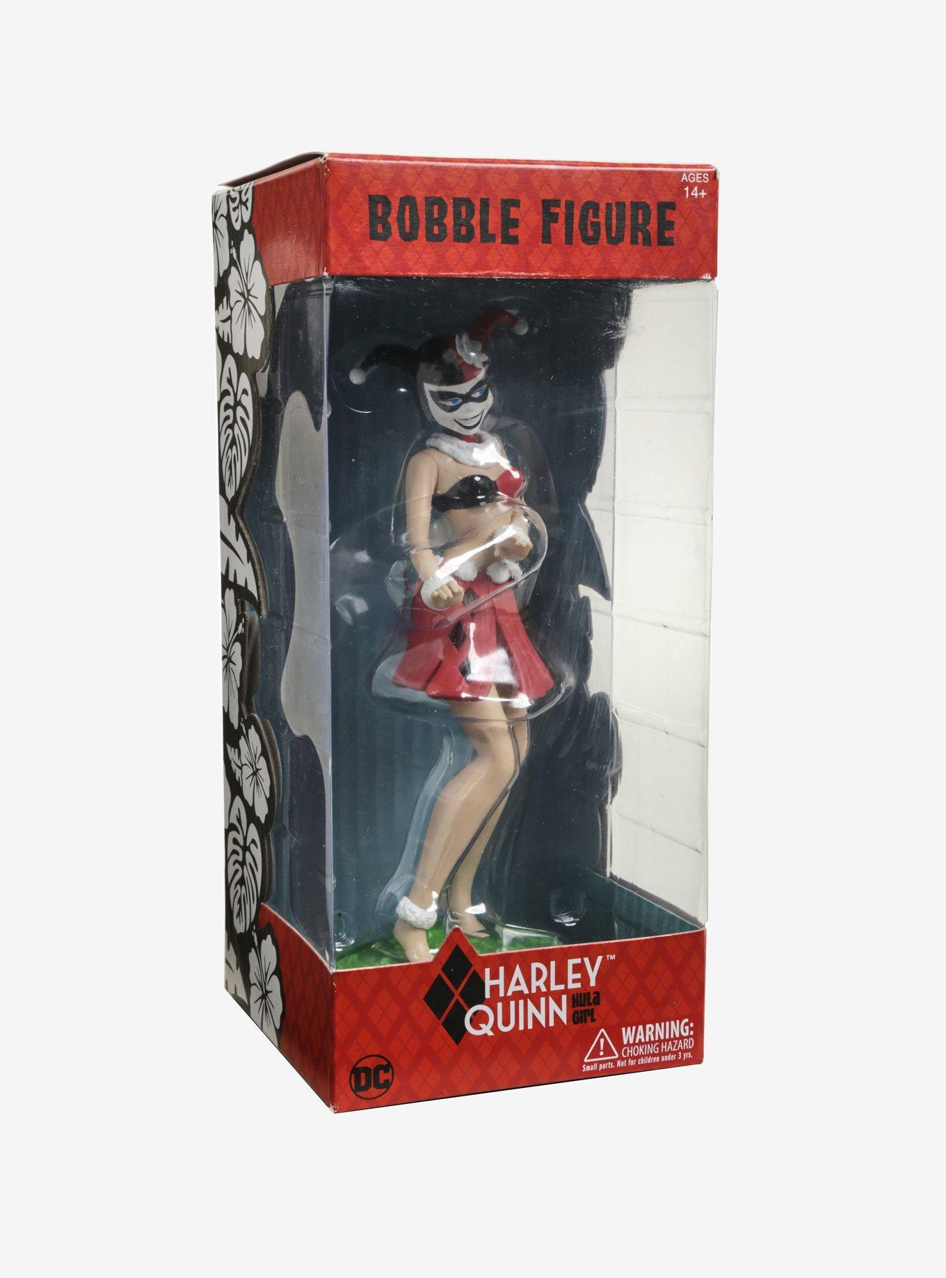 DC Comics Harley Quinn Hula Girl Bobble Figure, , alternate