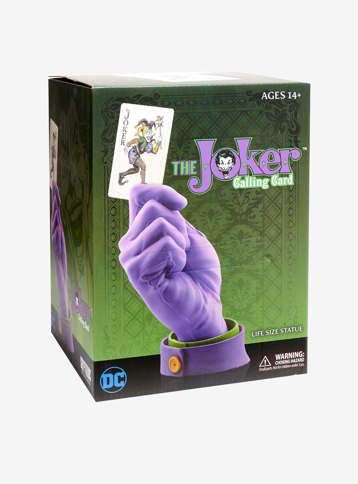 The Joker Calling Card Statue, , alternate