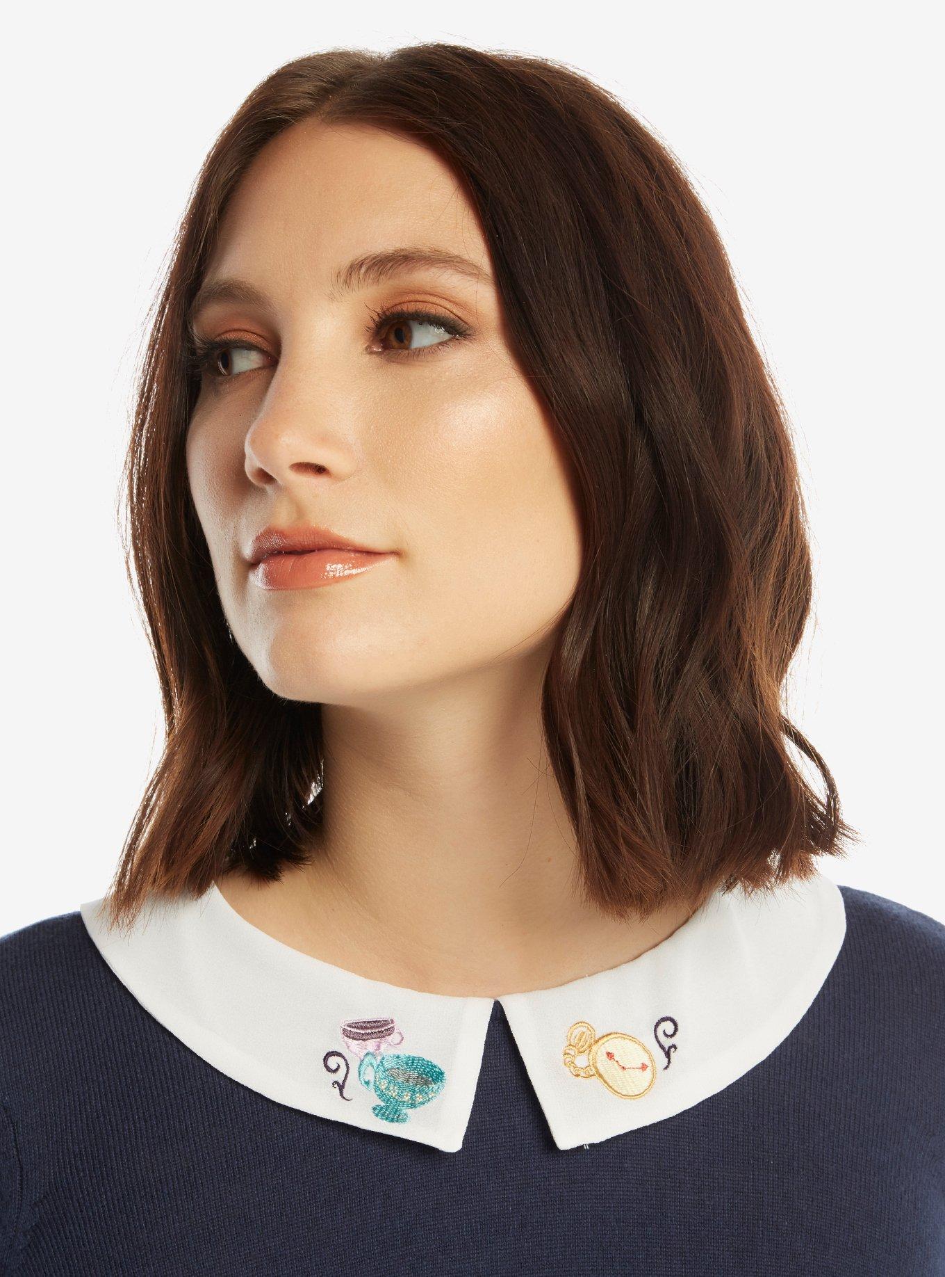 Her Universe Disney Alice In Wonderland Tea For Two Womens Sweater, , alternate