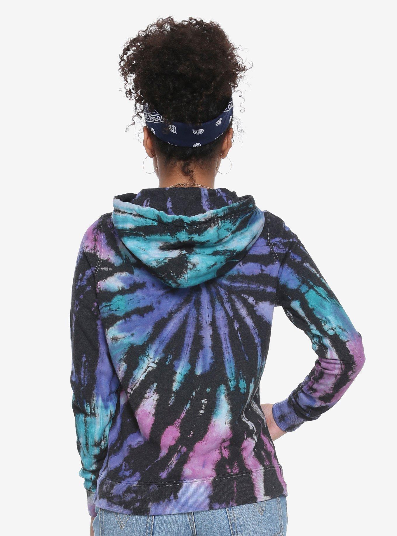 Supernatural Swirl Girls Hoodie, TIE DYE, alternate