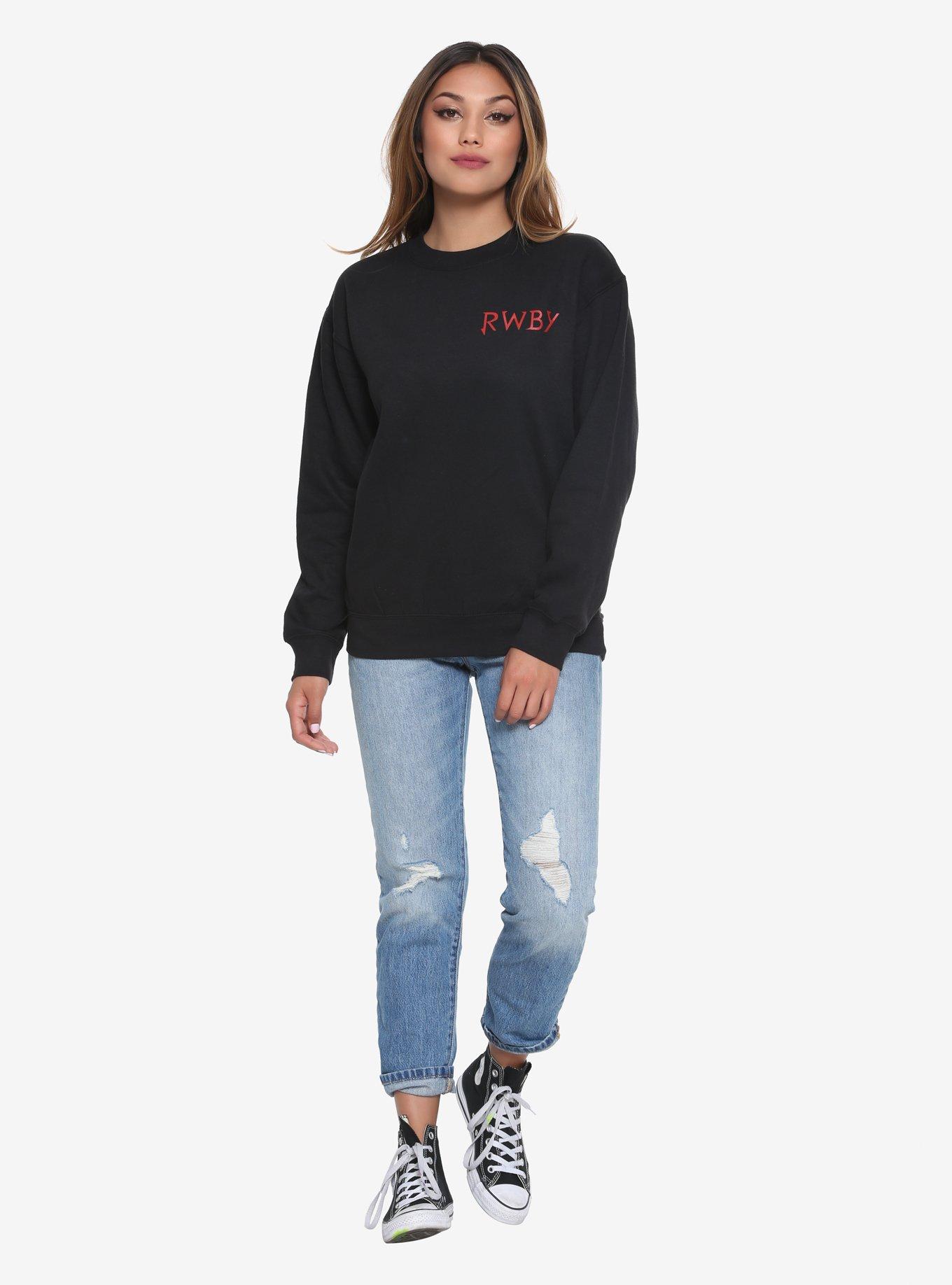 RWBY Logo Girls Sweatshirt, , alternate