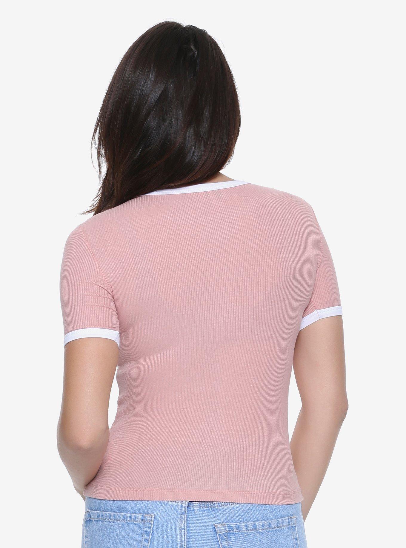 Archie Comics Betty & Veronica Team Betty Womens Ringer Tee, , alternate