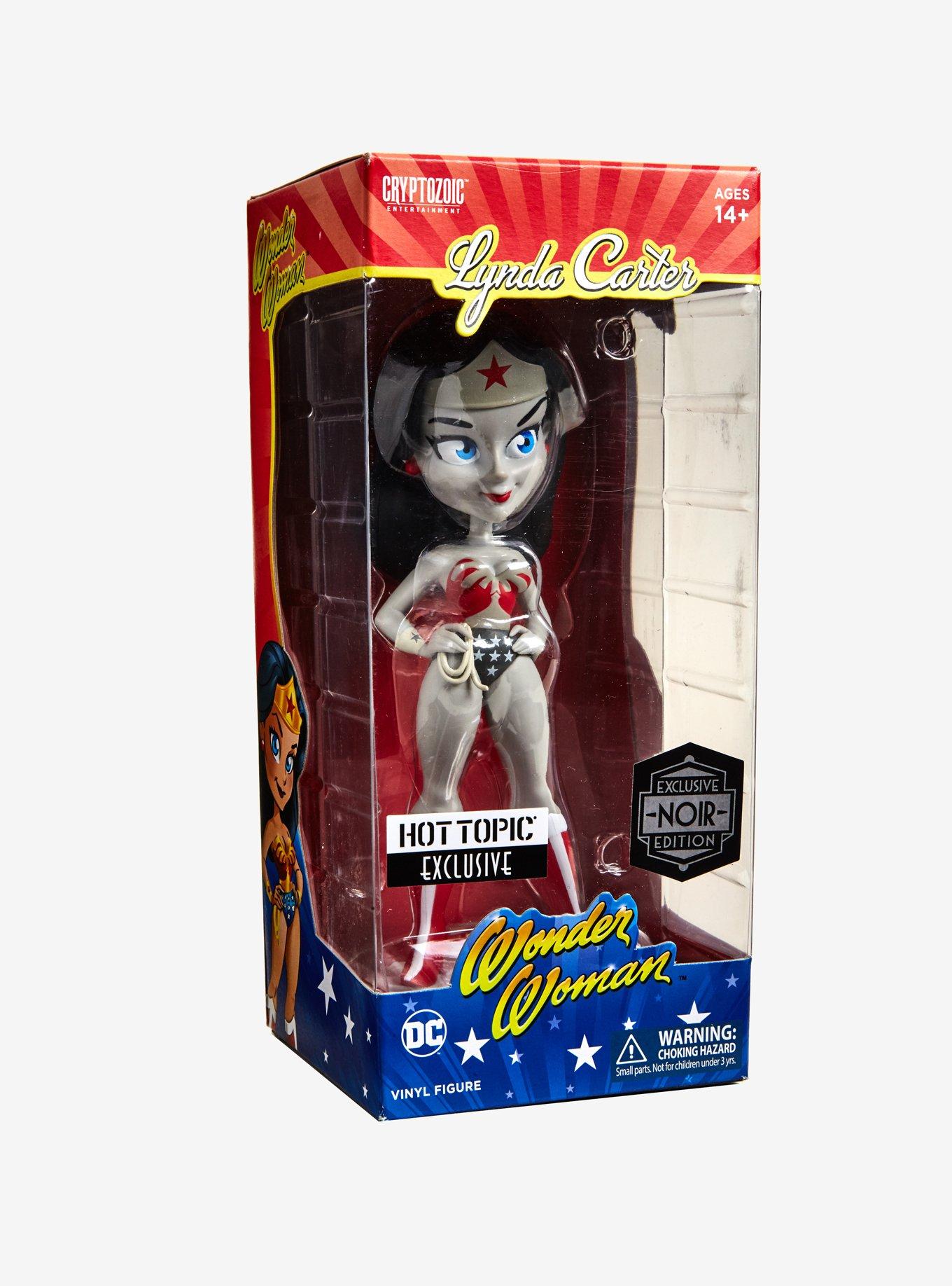 DC Comics Linda Carter As Wonder Woman Noir Edition Vinyl Figure Hot Topic Exclusive, , alternate