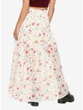Disney Princesses Floral Layered Maxi Skirt, MULTICOLOR, alternate