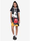 Disney Mickey Mouse Face Hooded Dress, , alternate