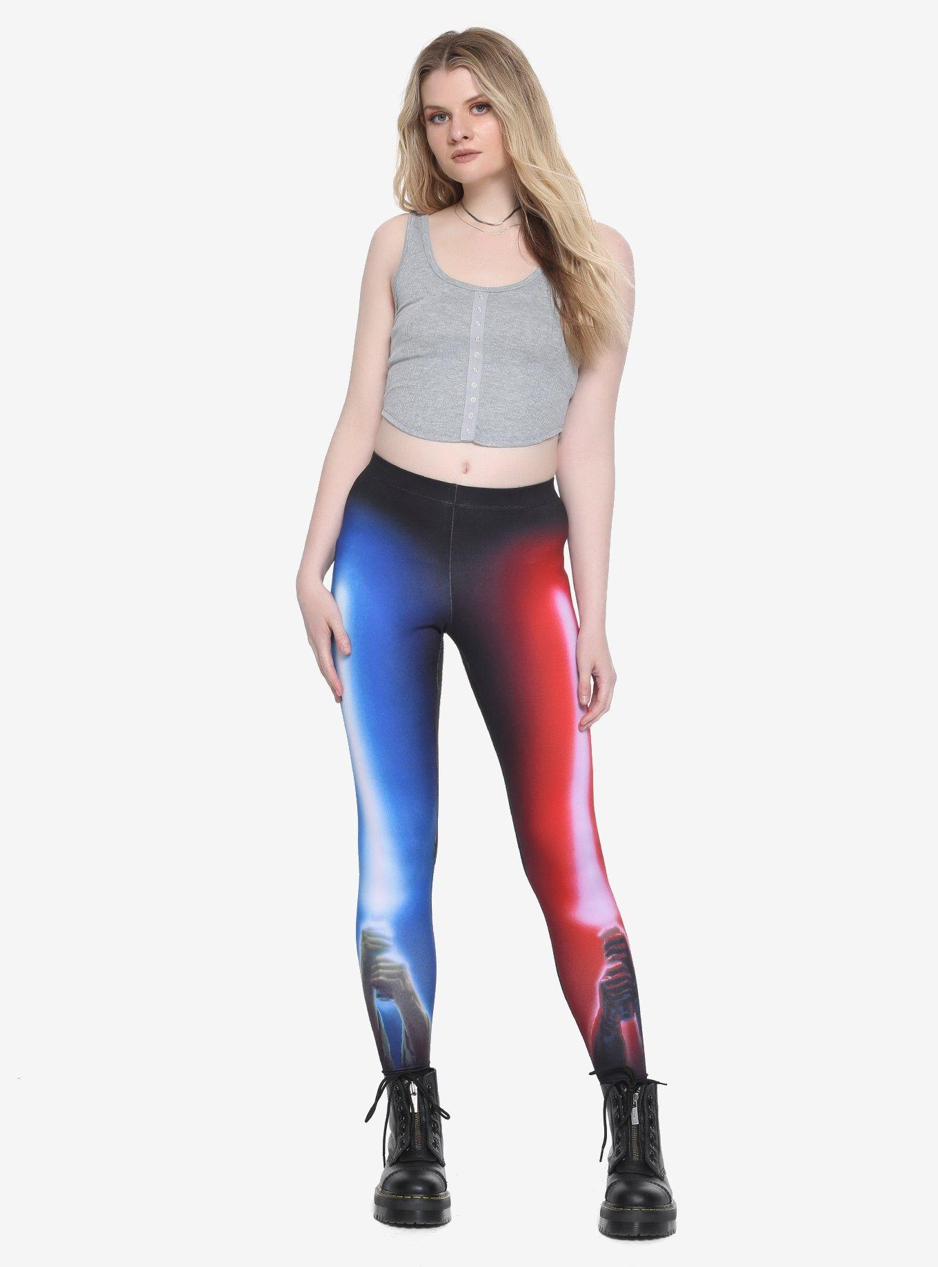 Her Universe Star Wars Lightsaber Leggings, , alternate