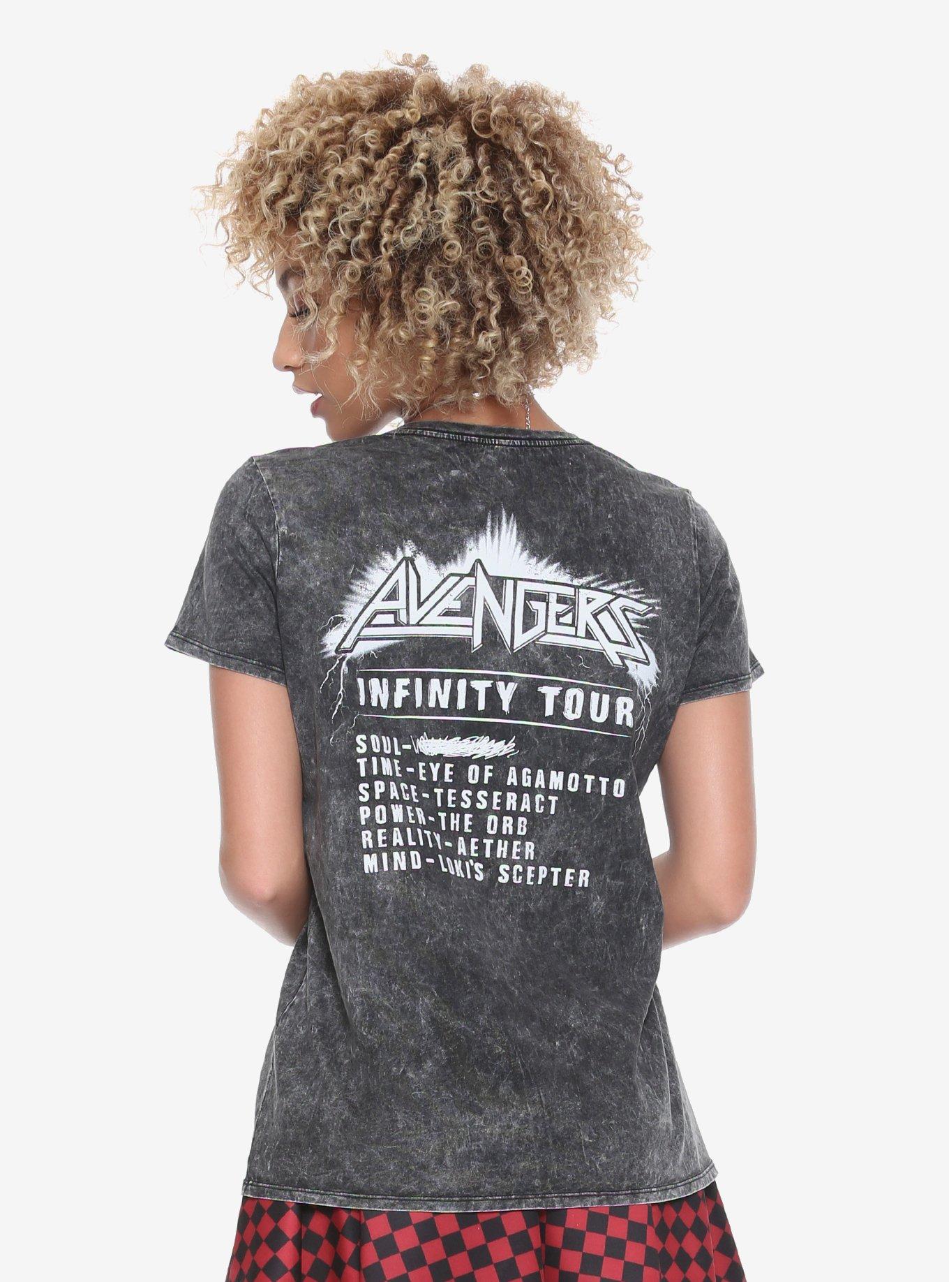 Her Universe Marvel Avengers: Infinity War Girls Tour T-Shirt, , alternate