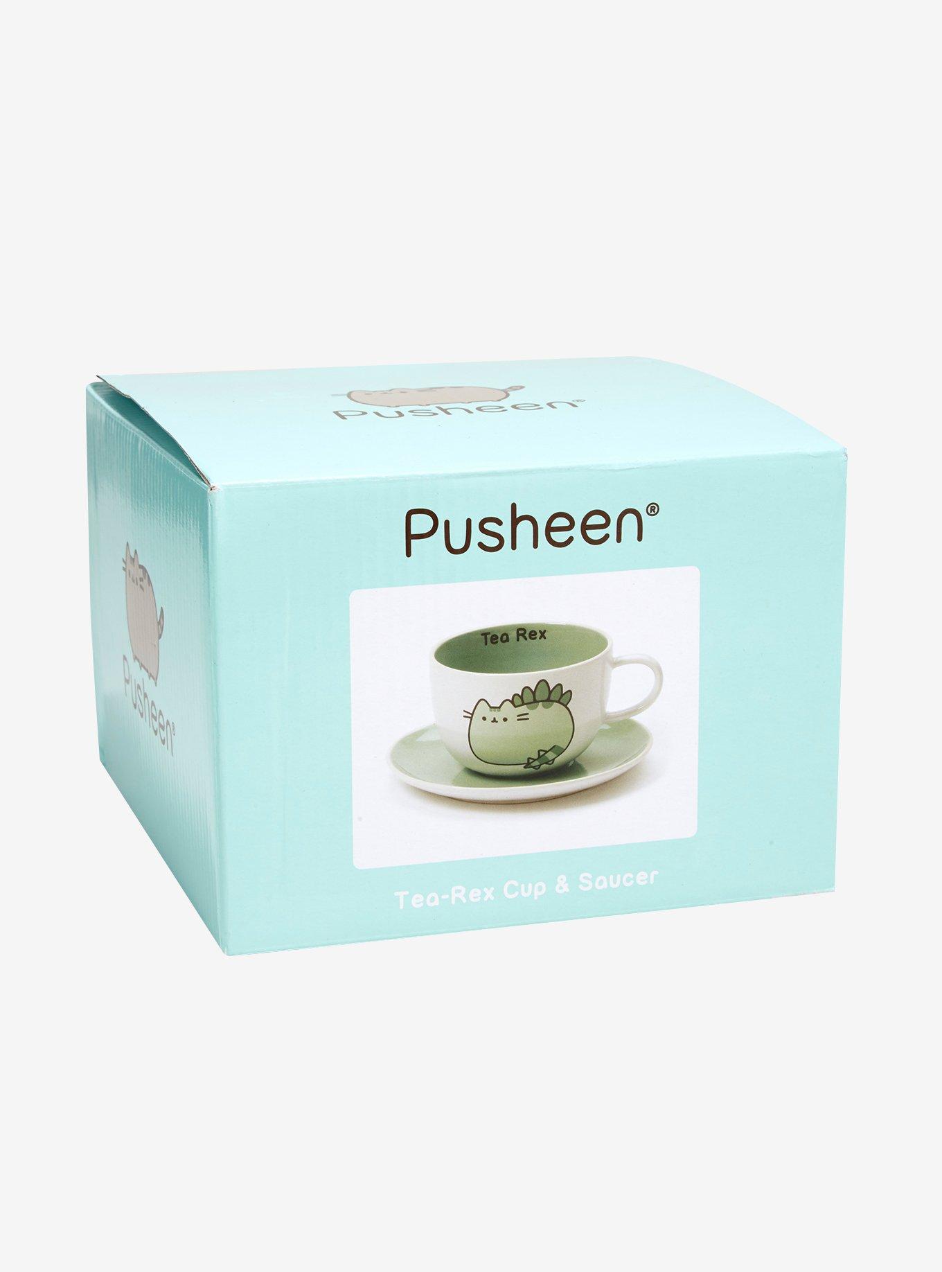 Pusheen Tea Rex Teacup & Saucer, , alternate