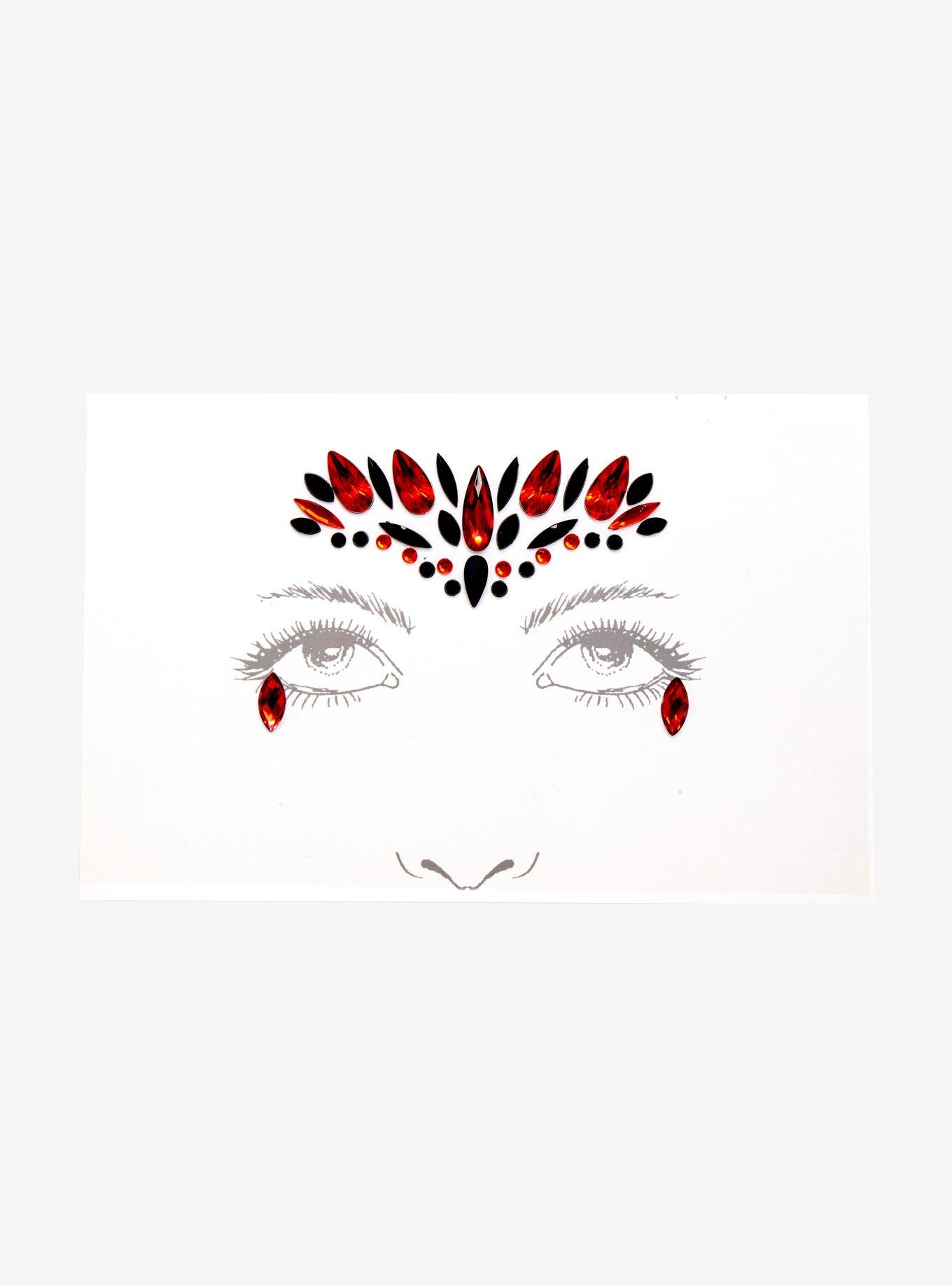 Blackheart Beauty Gem Chic Face Decals, , alternate