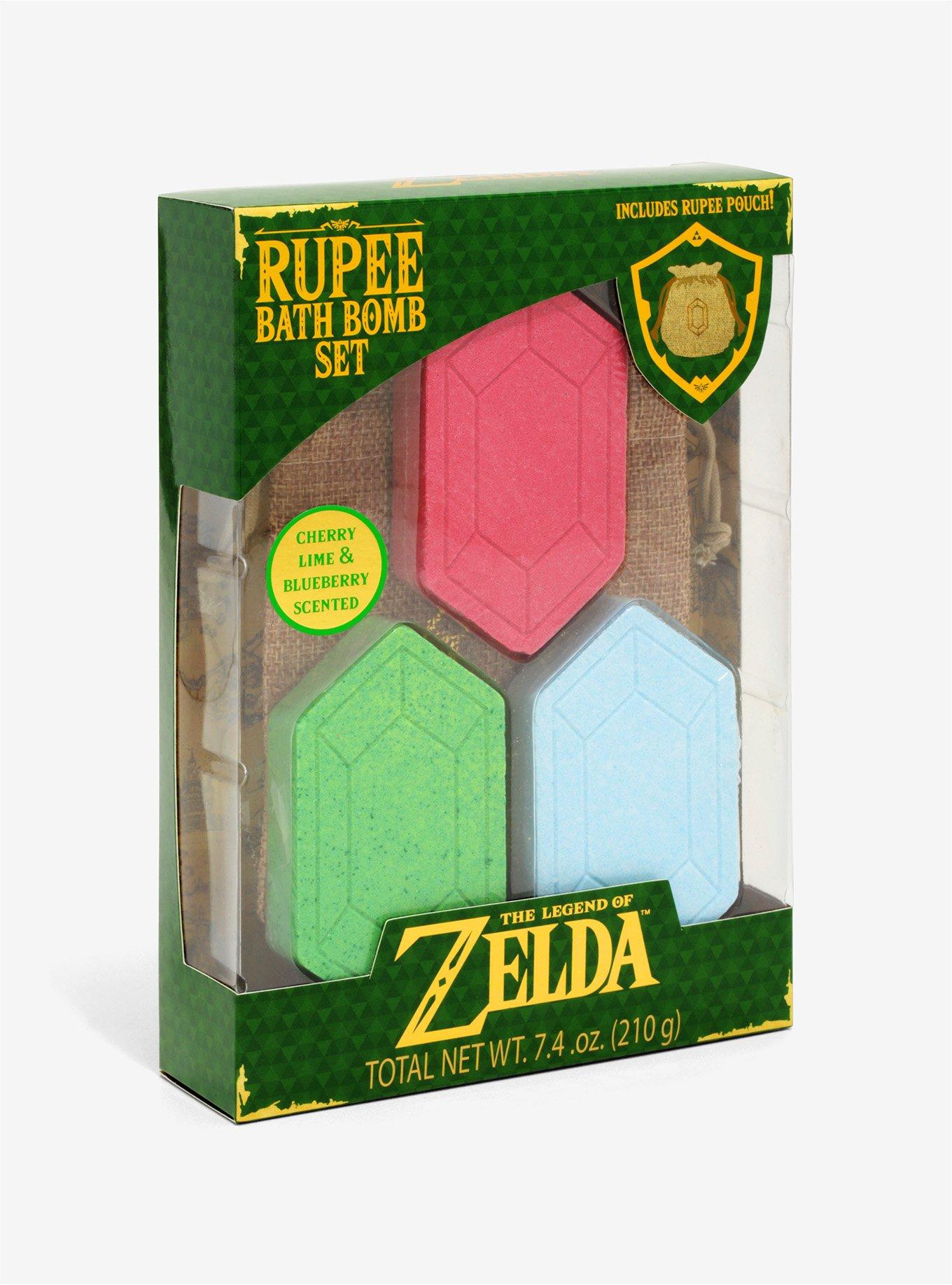 The Legend Of Zelda Rupee Bath Bomb Set, , alternate