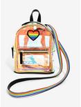 Pride Heart Iridescent Mini Backpack, , alternate